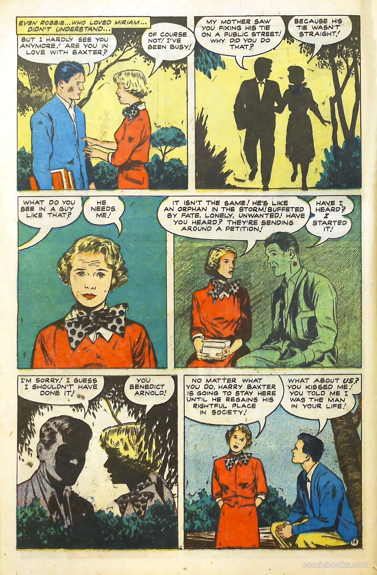Movie Love #10 (1951) — page 17 of 54