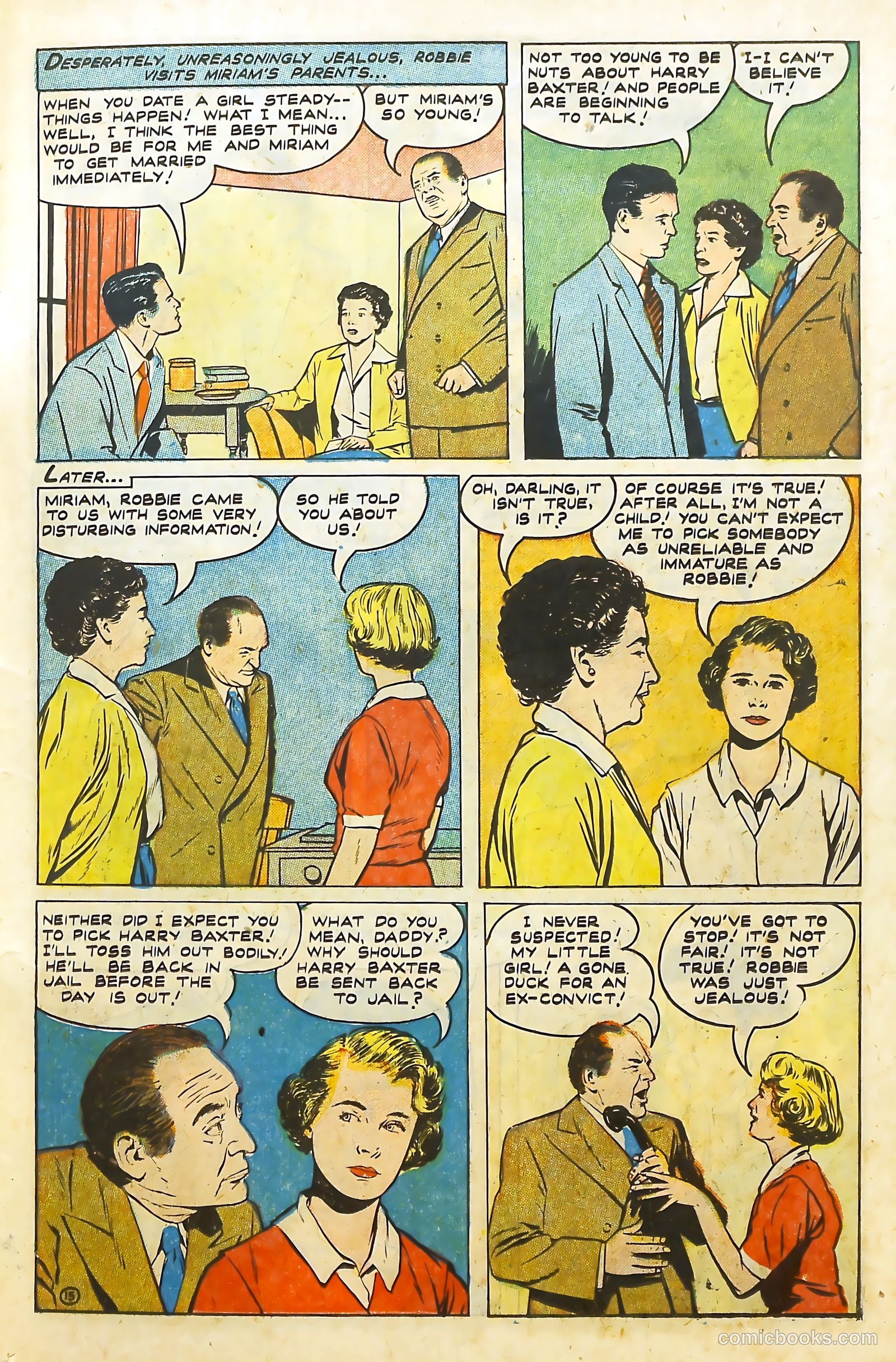 Movie Love #10 (1951) — page 18 of 54