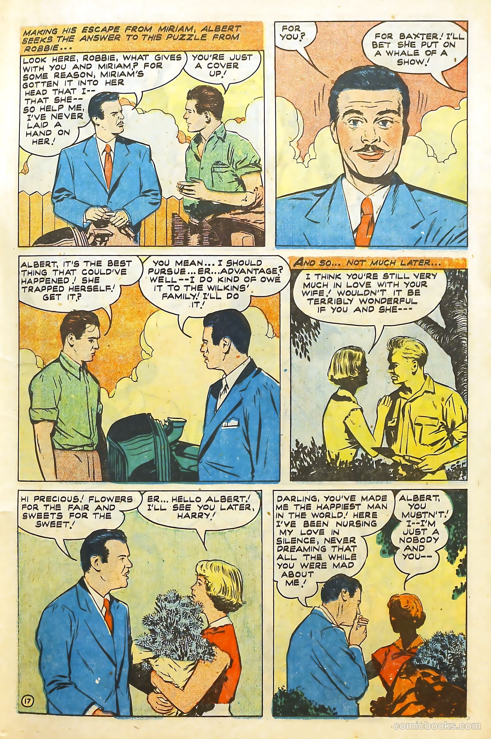 Movie Love #10 (1951) — page 20 of 54
