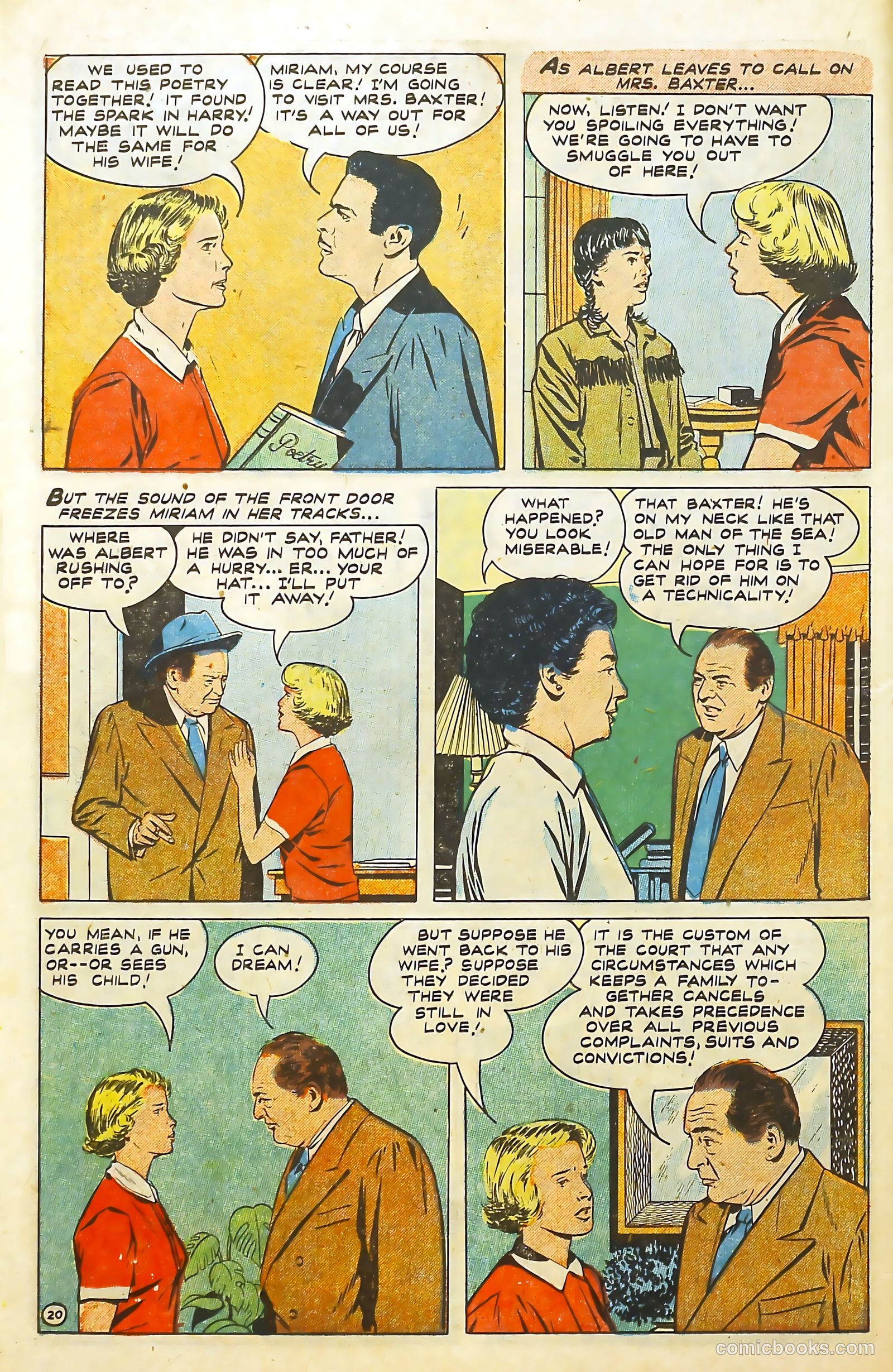 Movie Love #10 (1951) — page 23 of 54