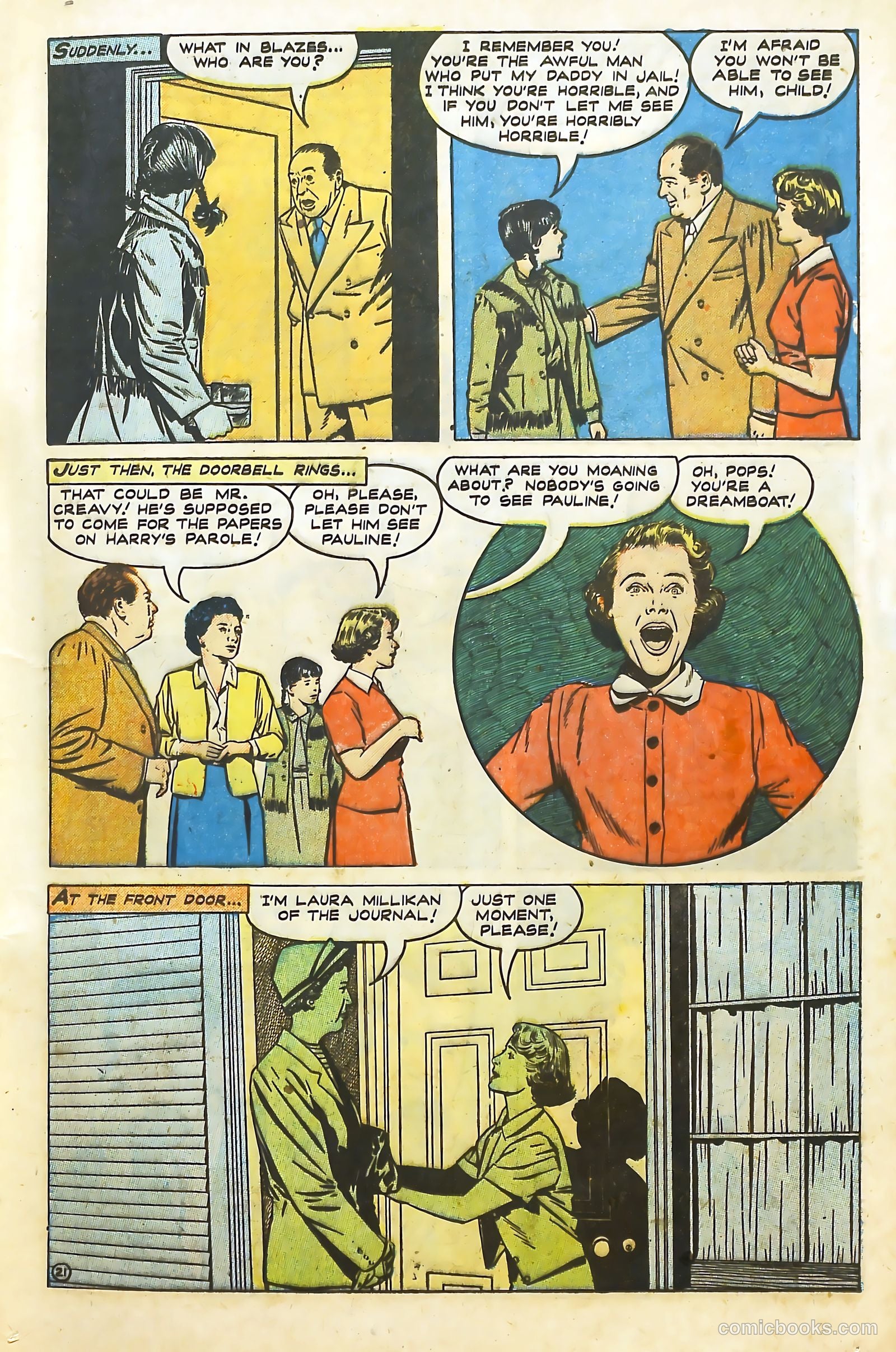 Movie Love #10 (1951) — page 24 of 54