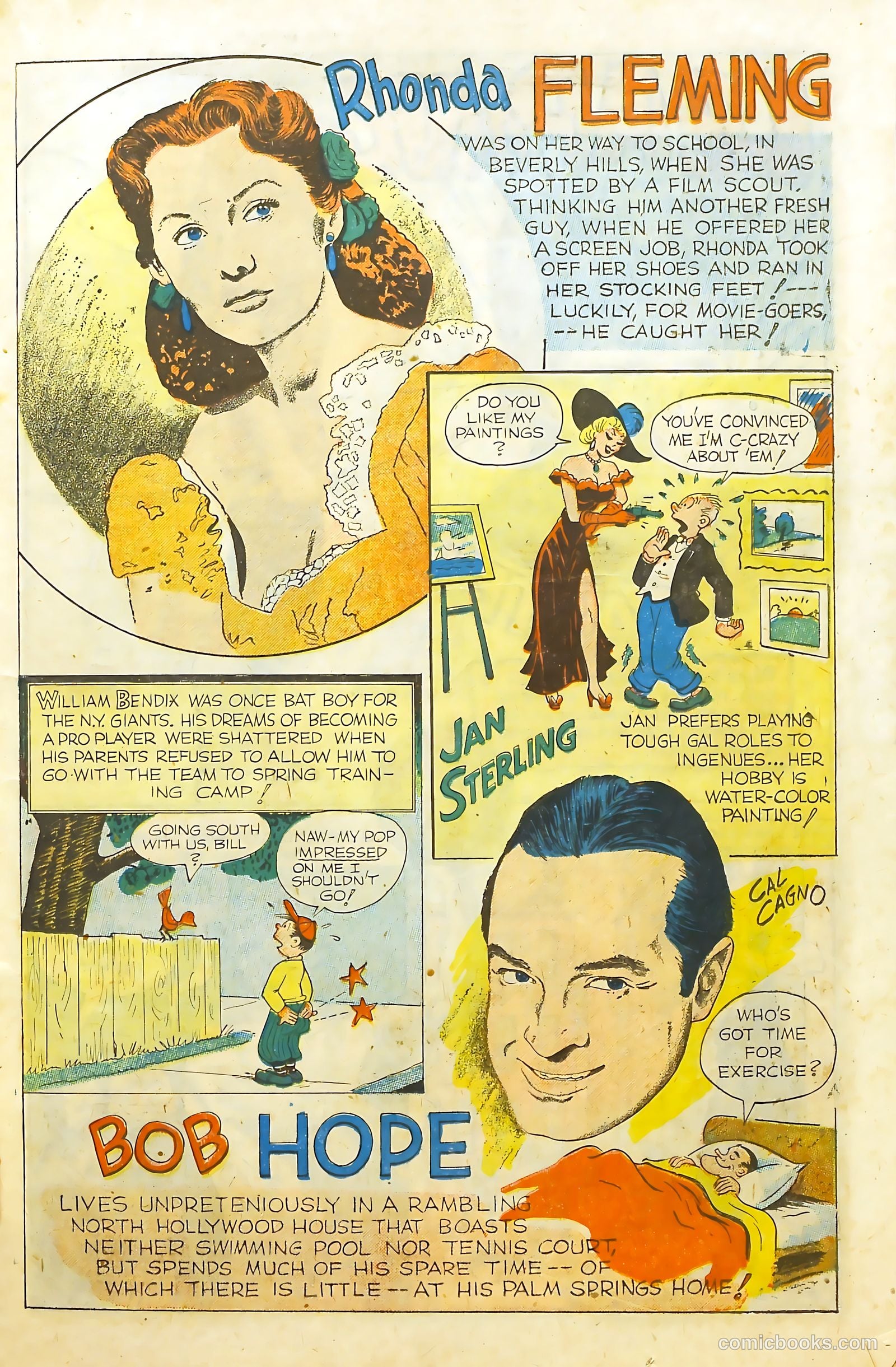 Movie Love #10 (1951) — page 30 of 54