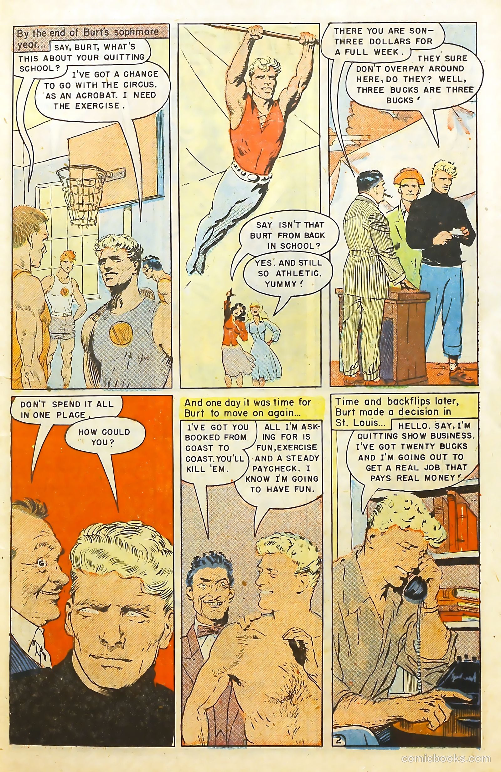 Movie Love #10 (1951) — page 32 of 54