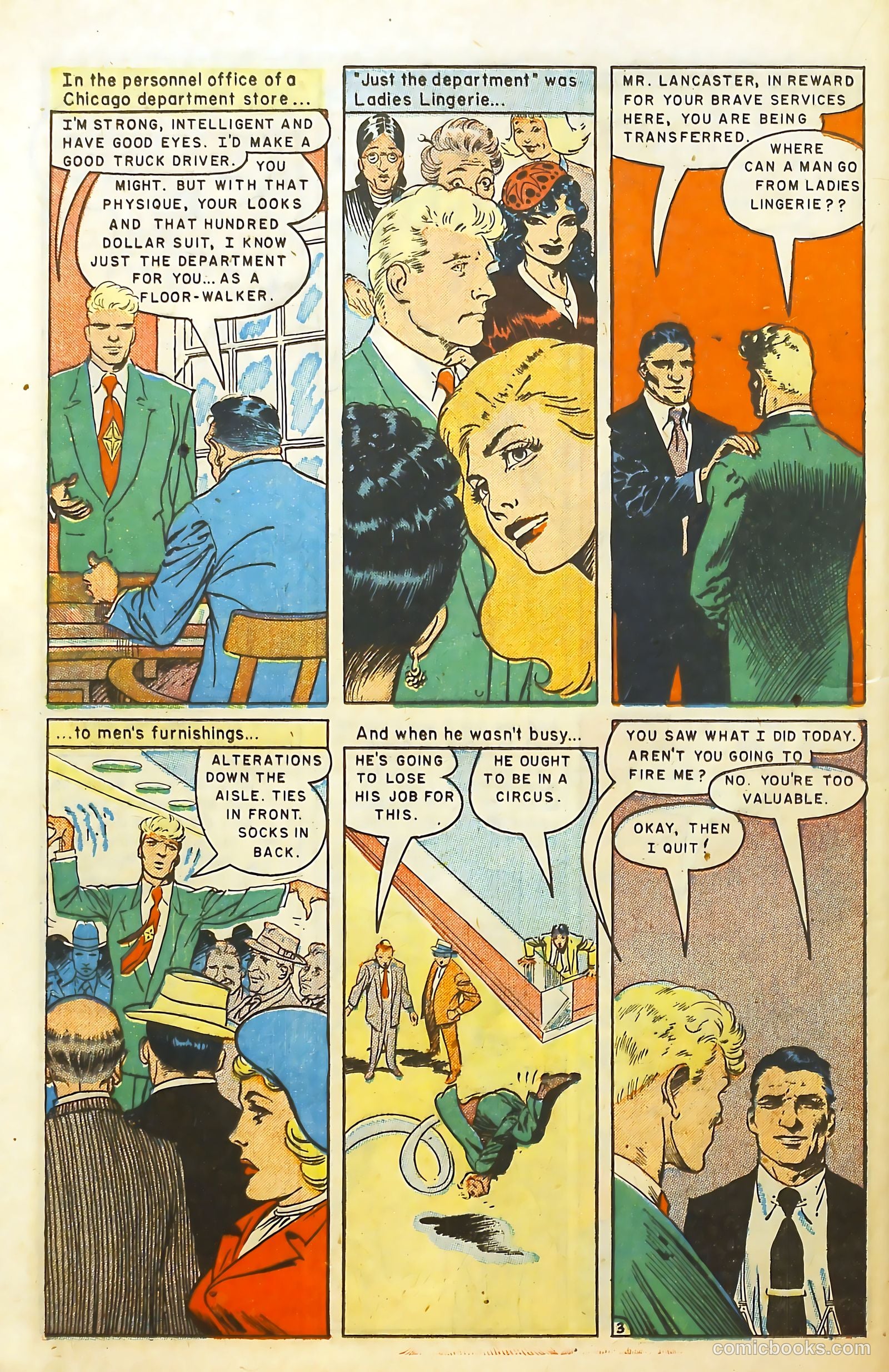 Movie Love #10 (1951) — page 33 of 54