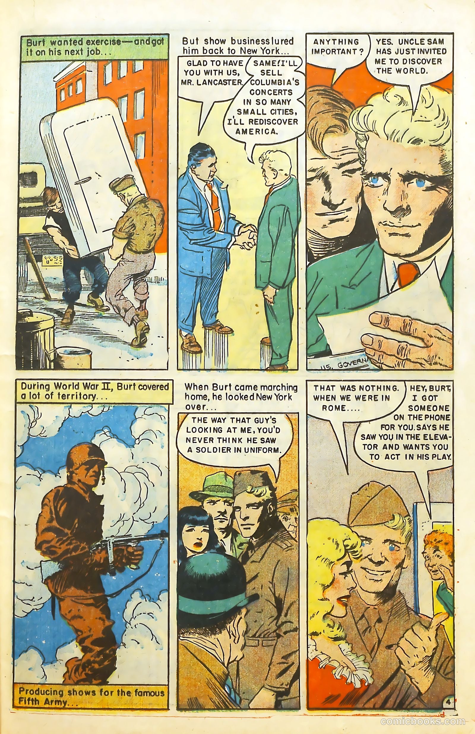 Movie Love #10 (1951) — page 34 of 54