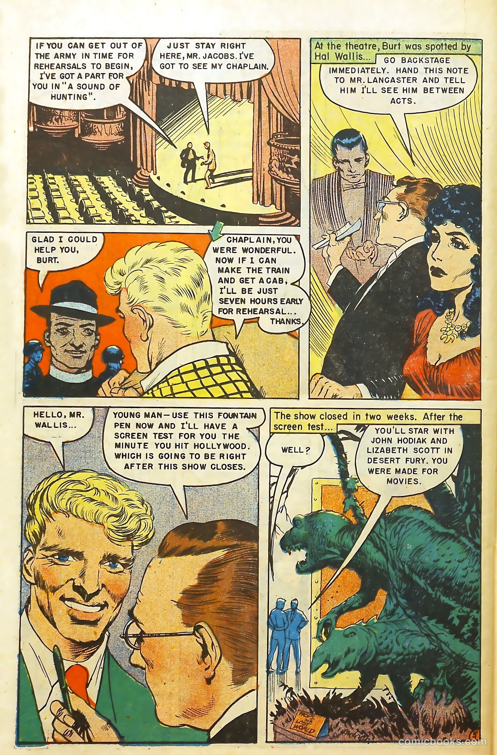 Movie Love #10 (1951) — page 35 of 54
