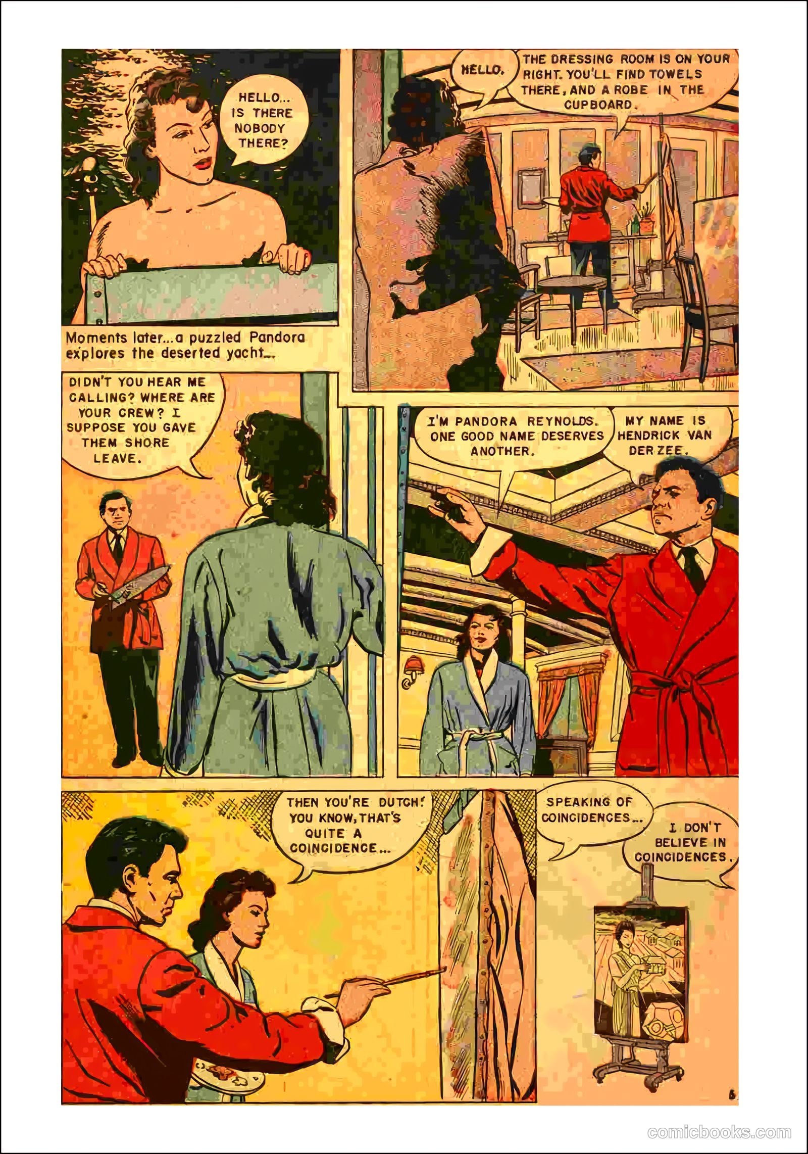 Movie Love #11 (1951) — page 7 of 52