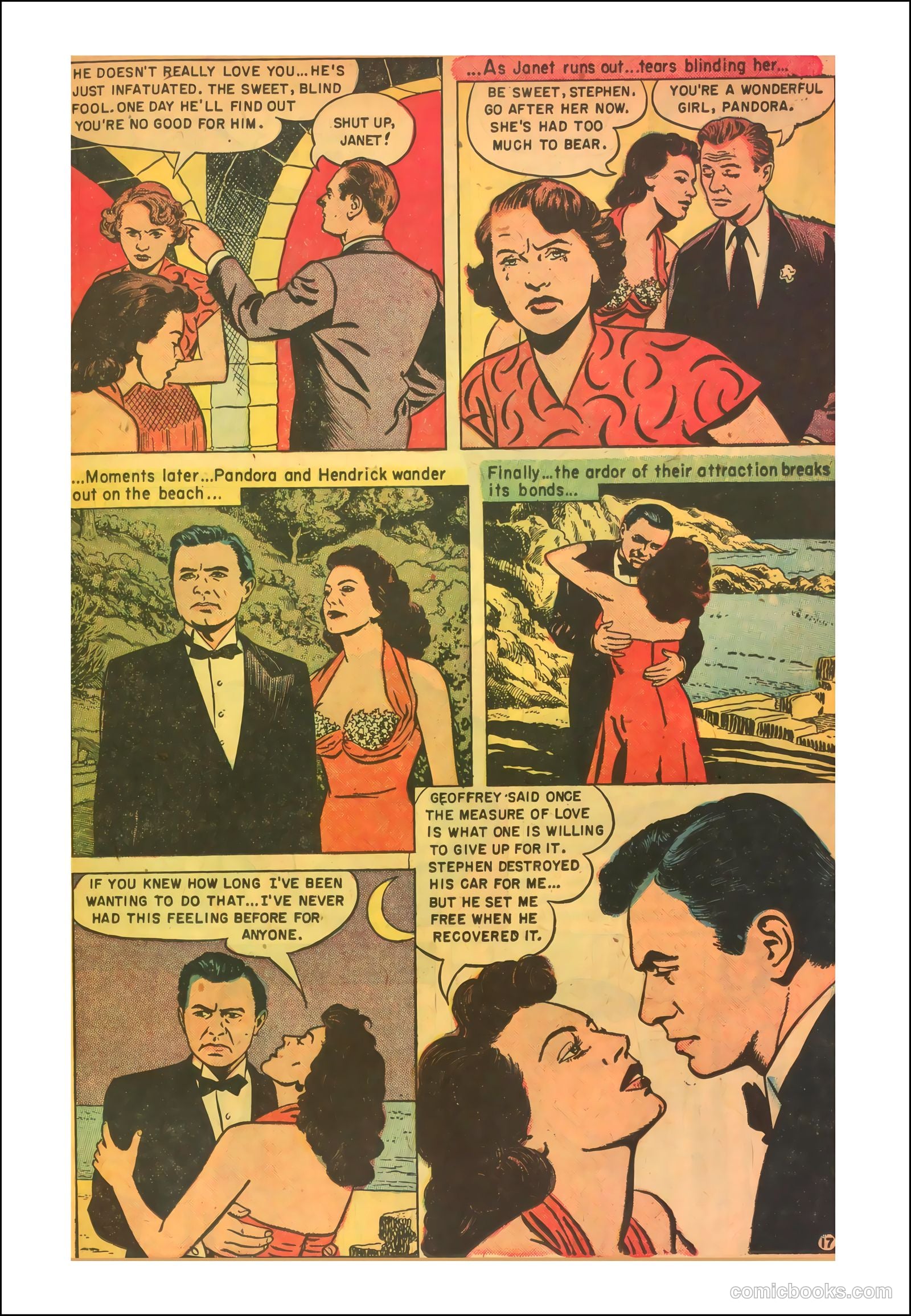 Movie Love #11 (1951) — page 19 of 52