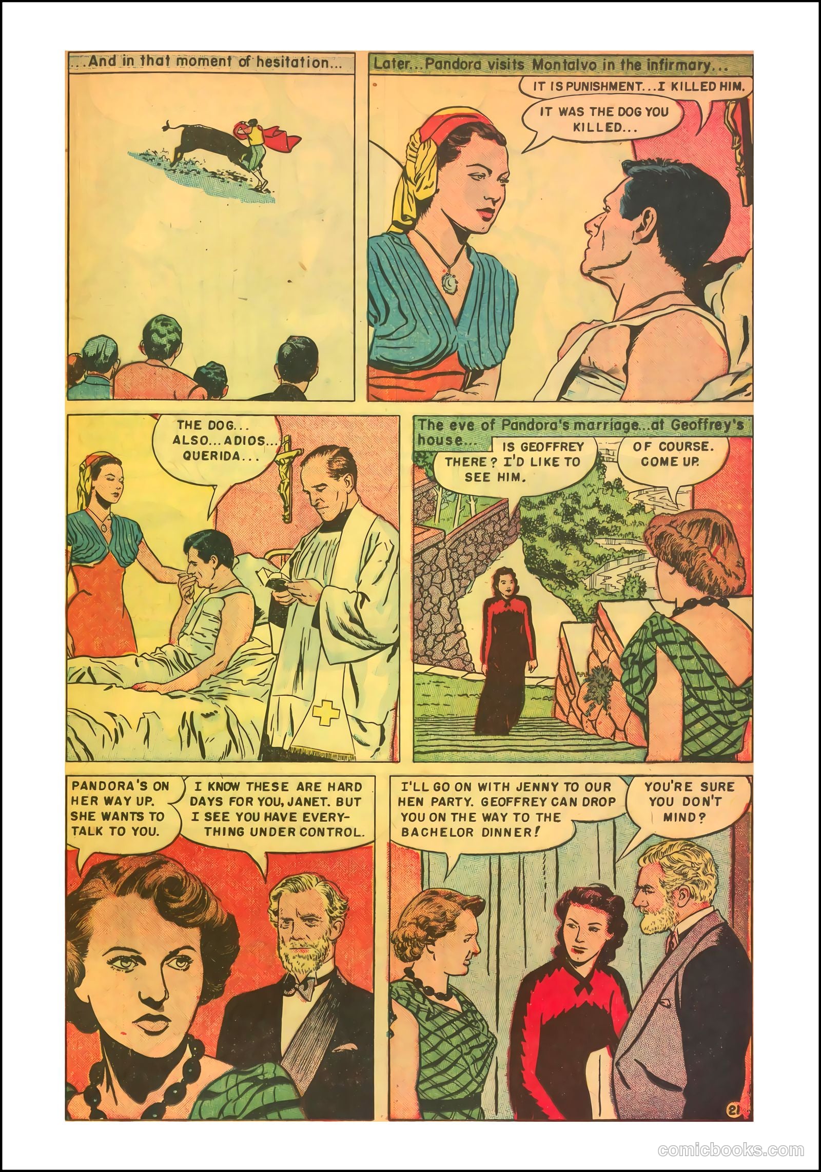 Movie Love #11 (1951) — page 23 of 52