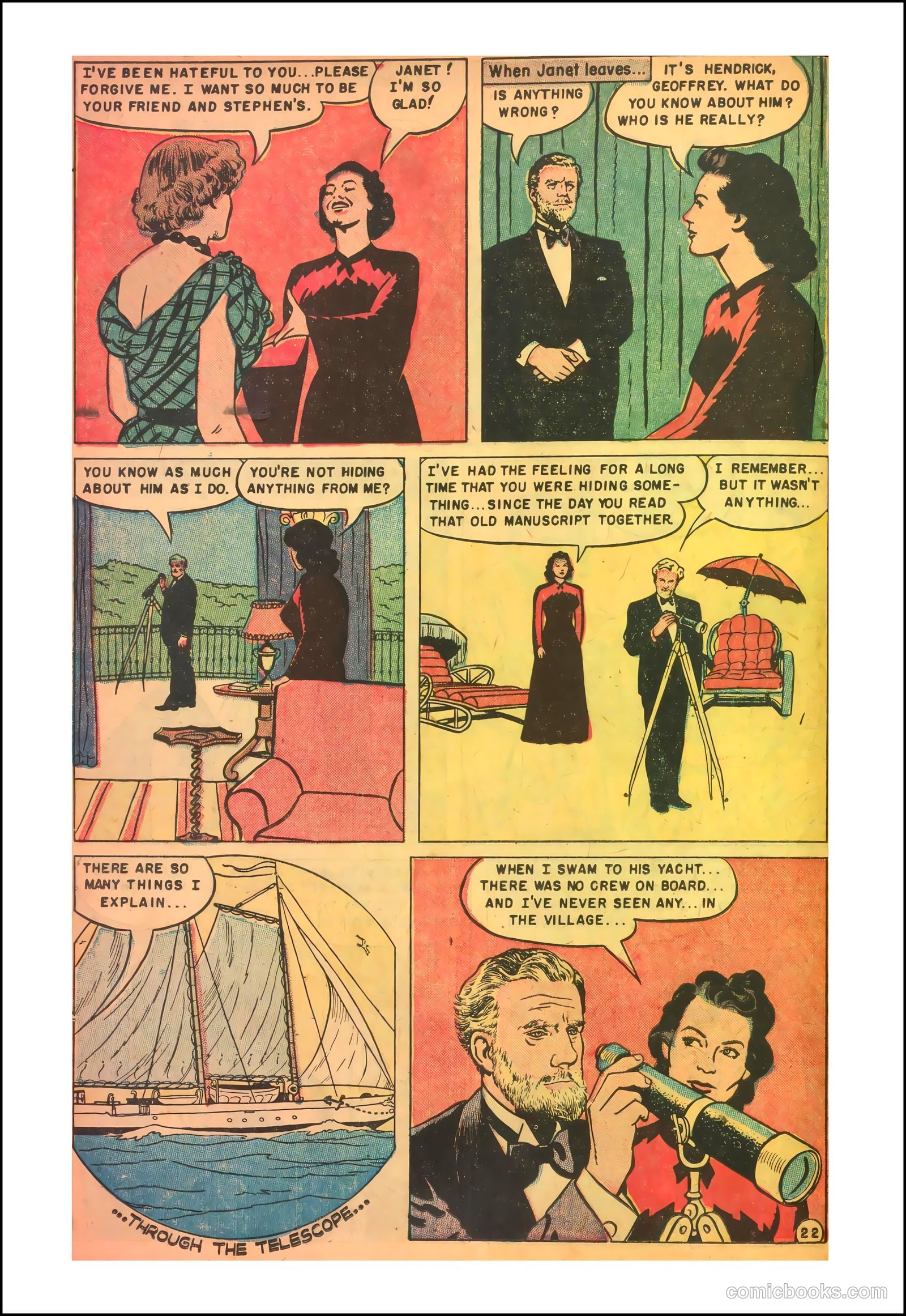 Movie Love #11 (1951) — page 24 of 52
