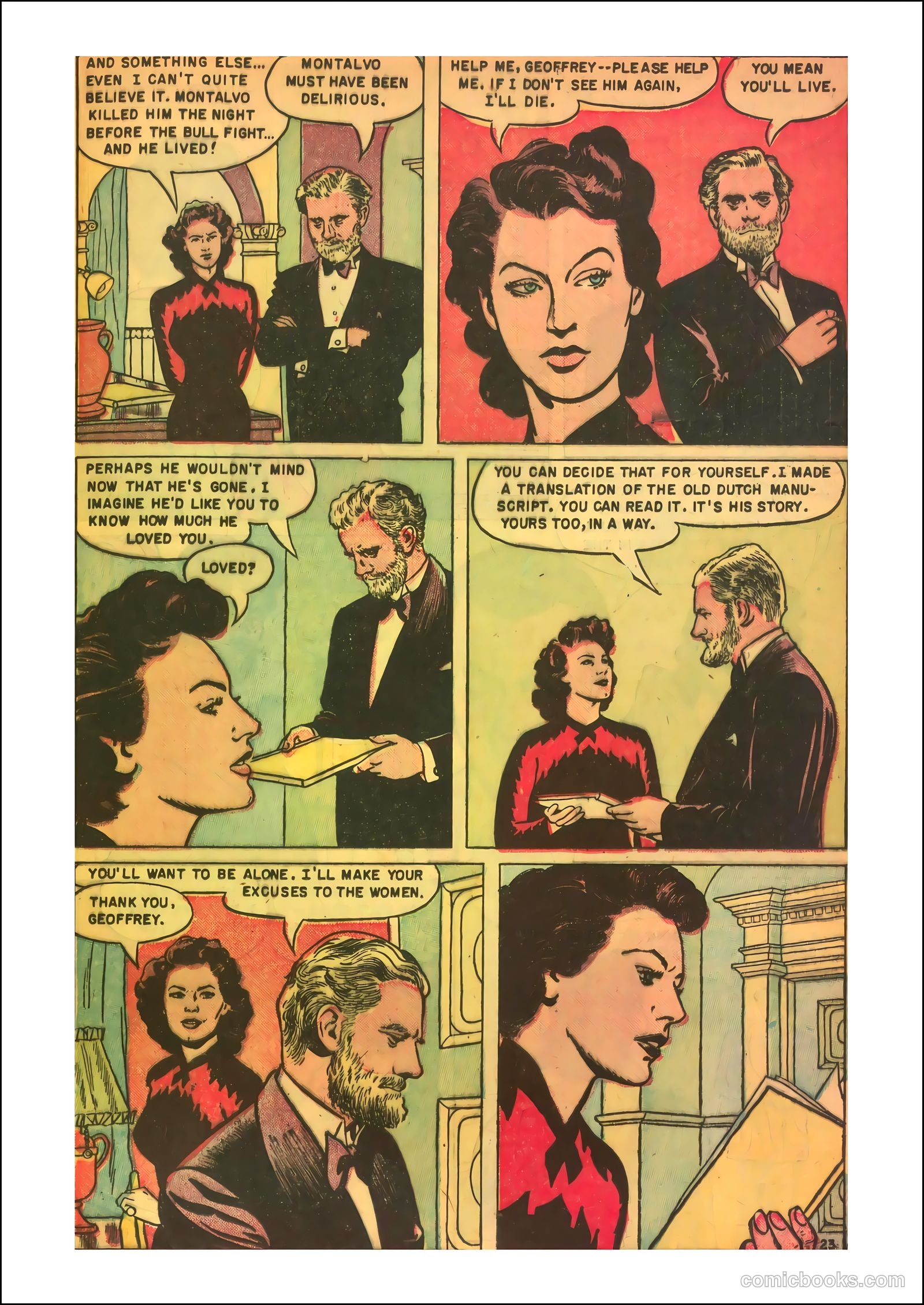 Movie Love #11 (1951) — page 25 of 52
