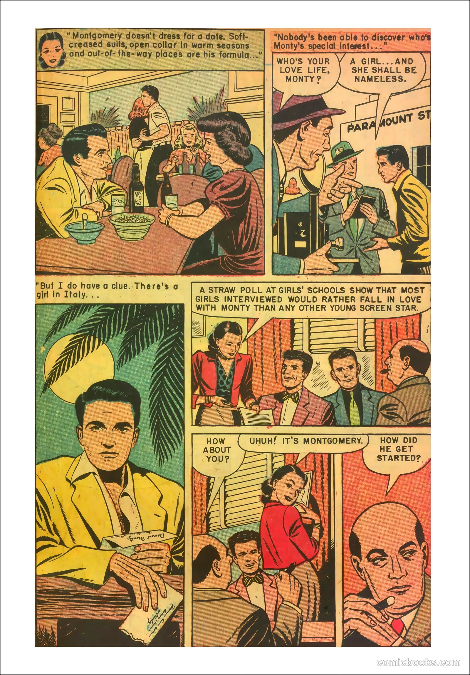 Movie Love #11 (1951) — page 31 of 52
