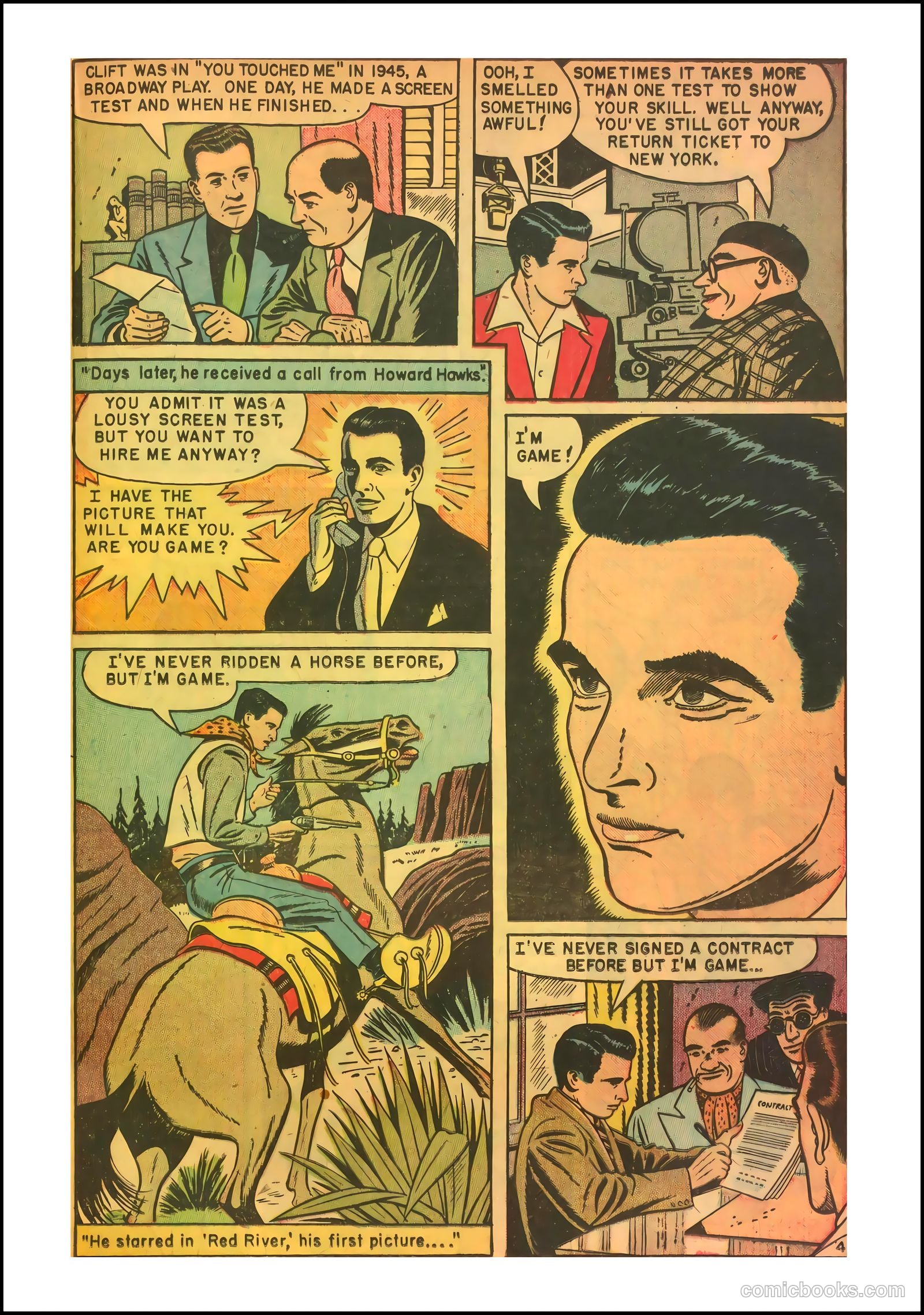 Movie Love #11 (1951) — page 33 of 52