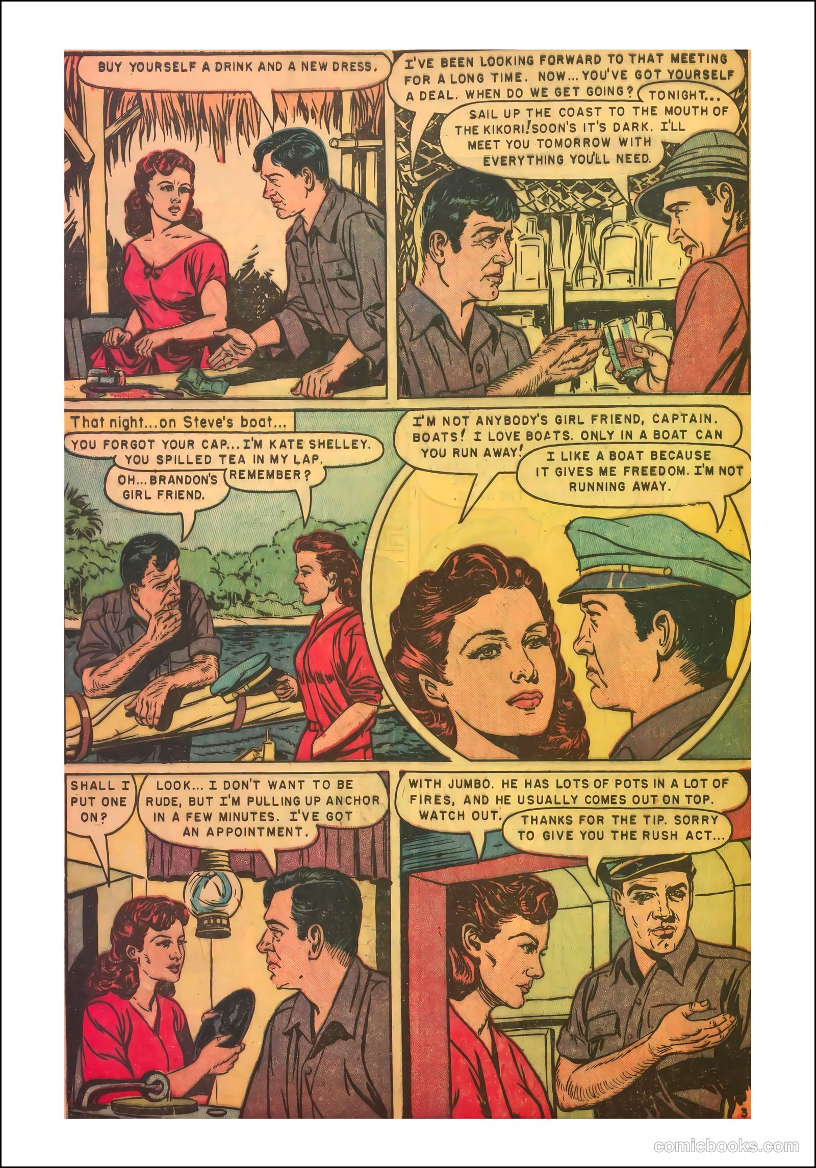 Movie Love #11 (1951) — page 40 of 52