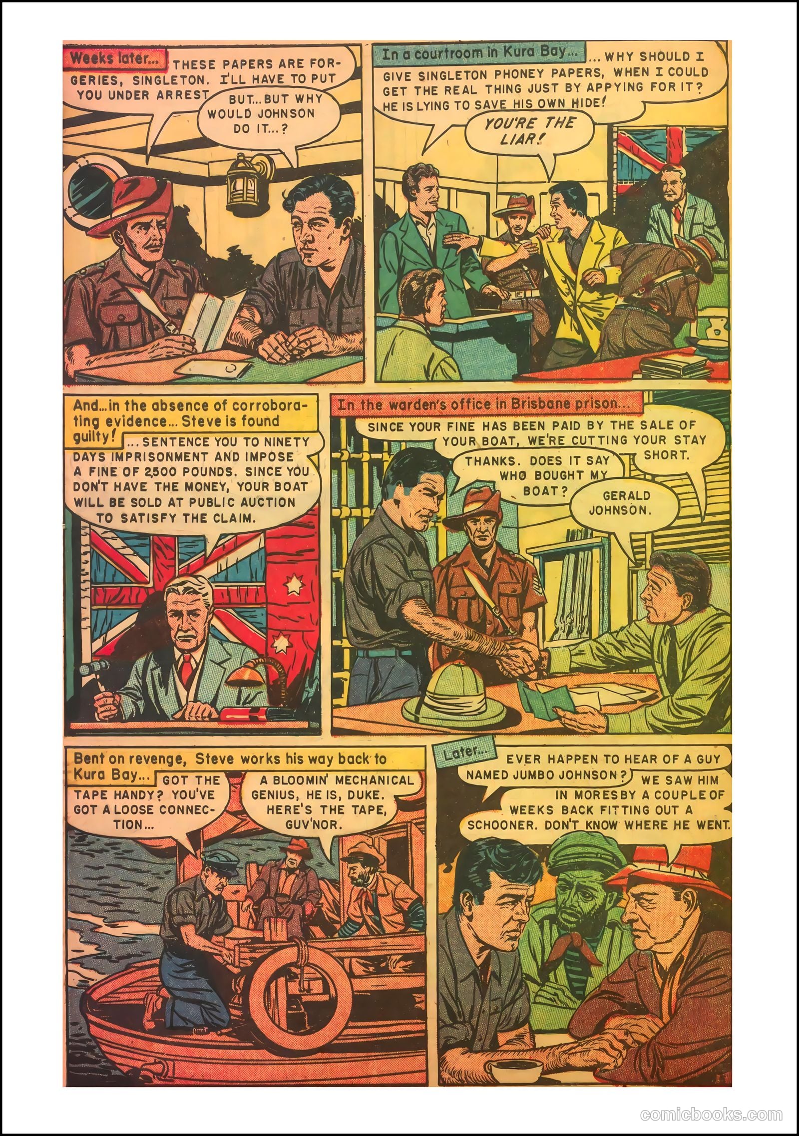 Movie Love #11 (1951) — page 42 of 52