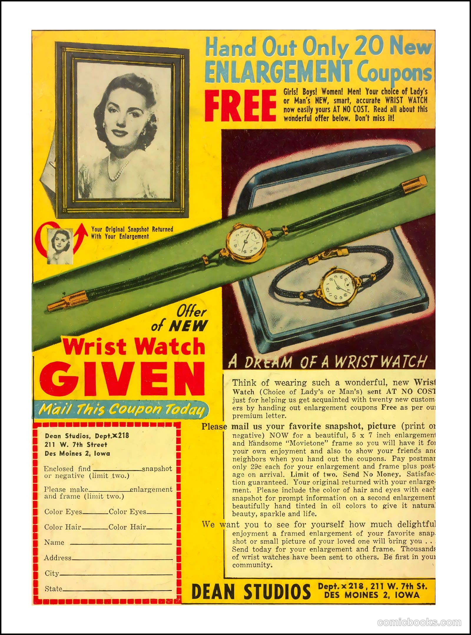 Movie Love #11 (1951) — page 52 of 52