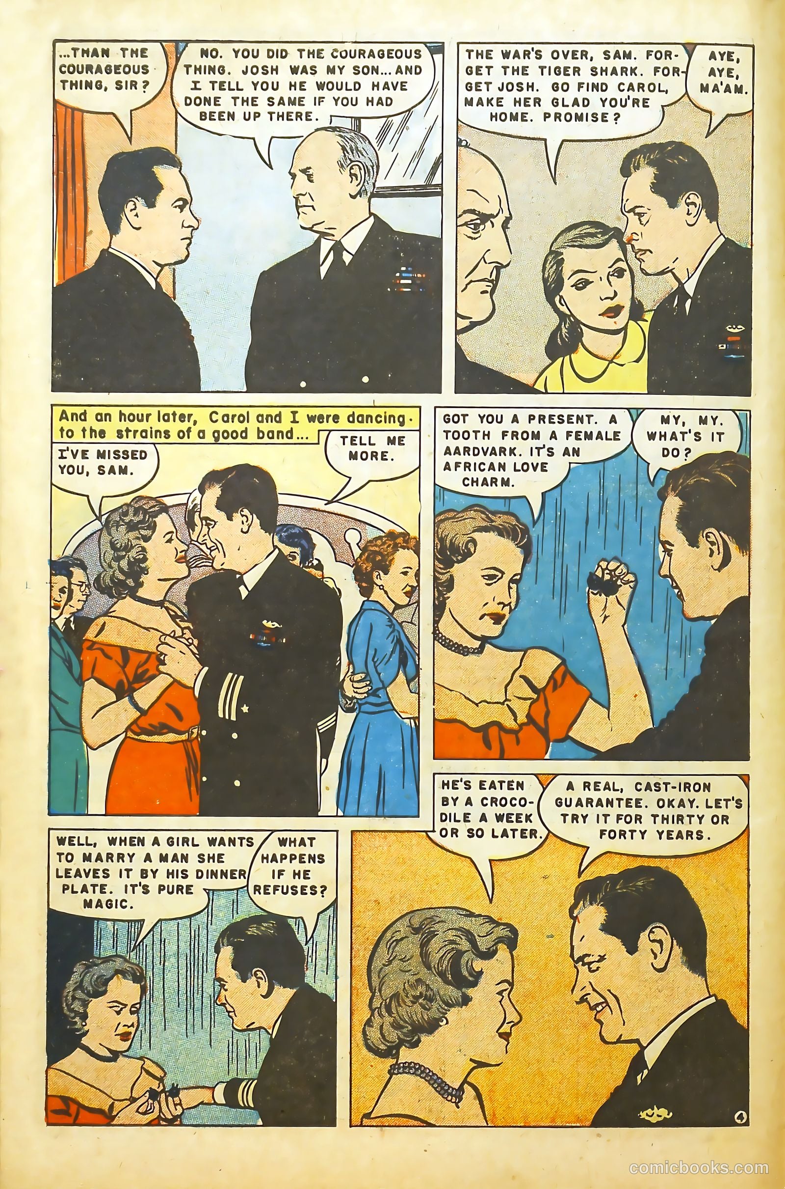 Movie Love #12 (1951) — page 7 of 37