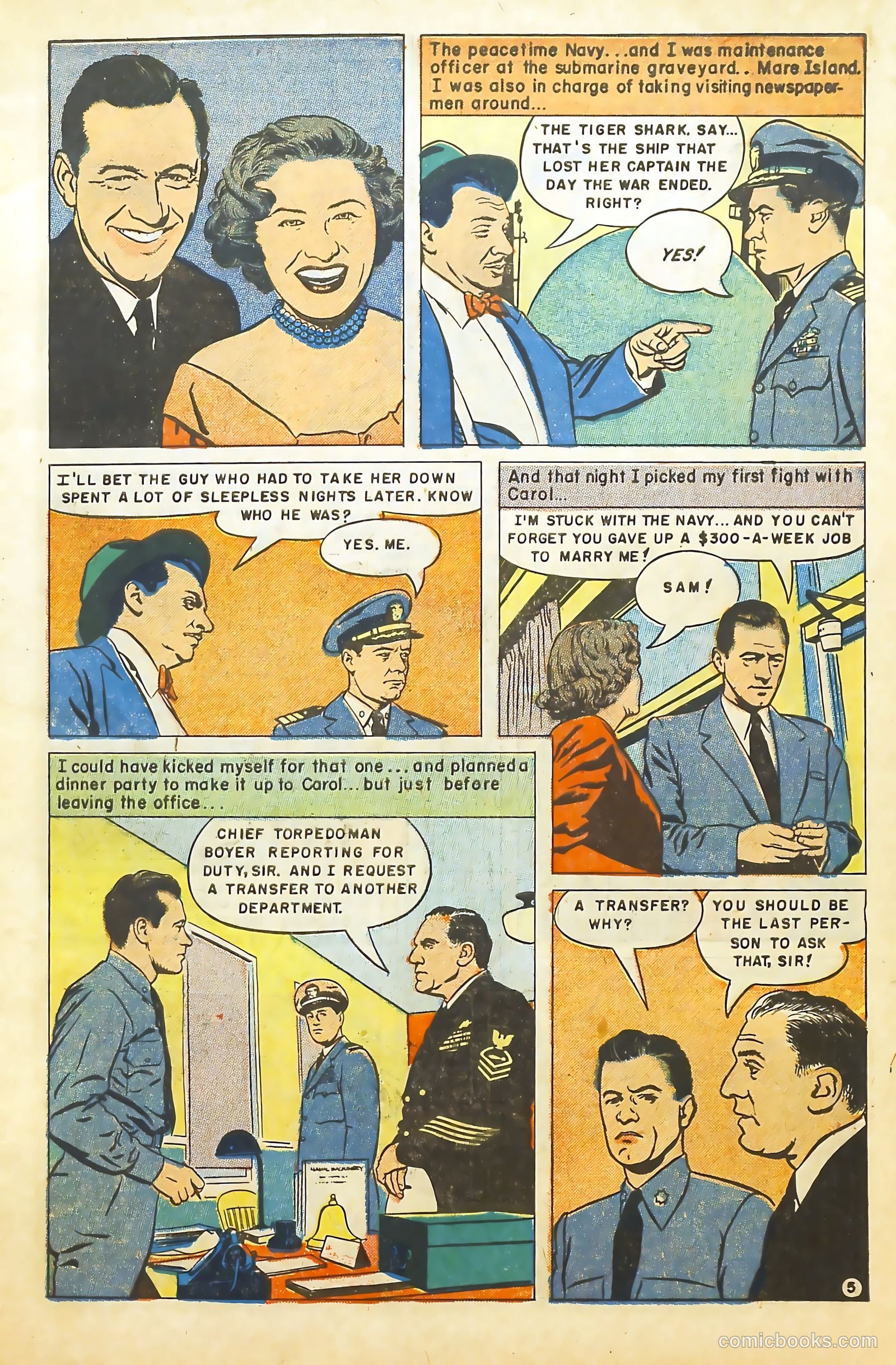 Movie Love #12 (1951) — page 8 of 37