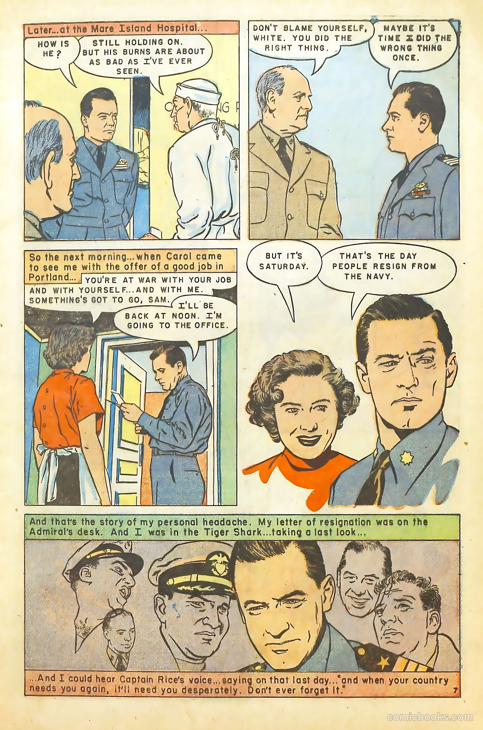 Movie Love #12 (1951) — page 10 of 37
