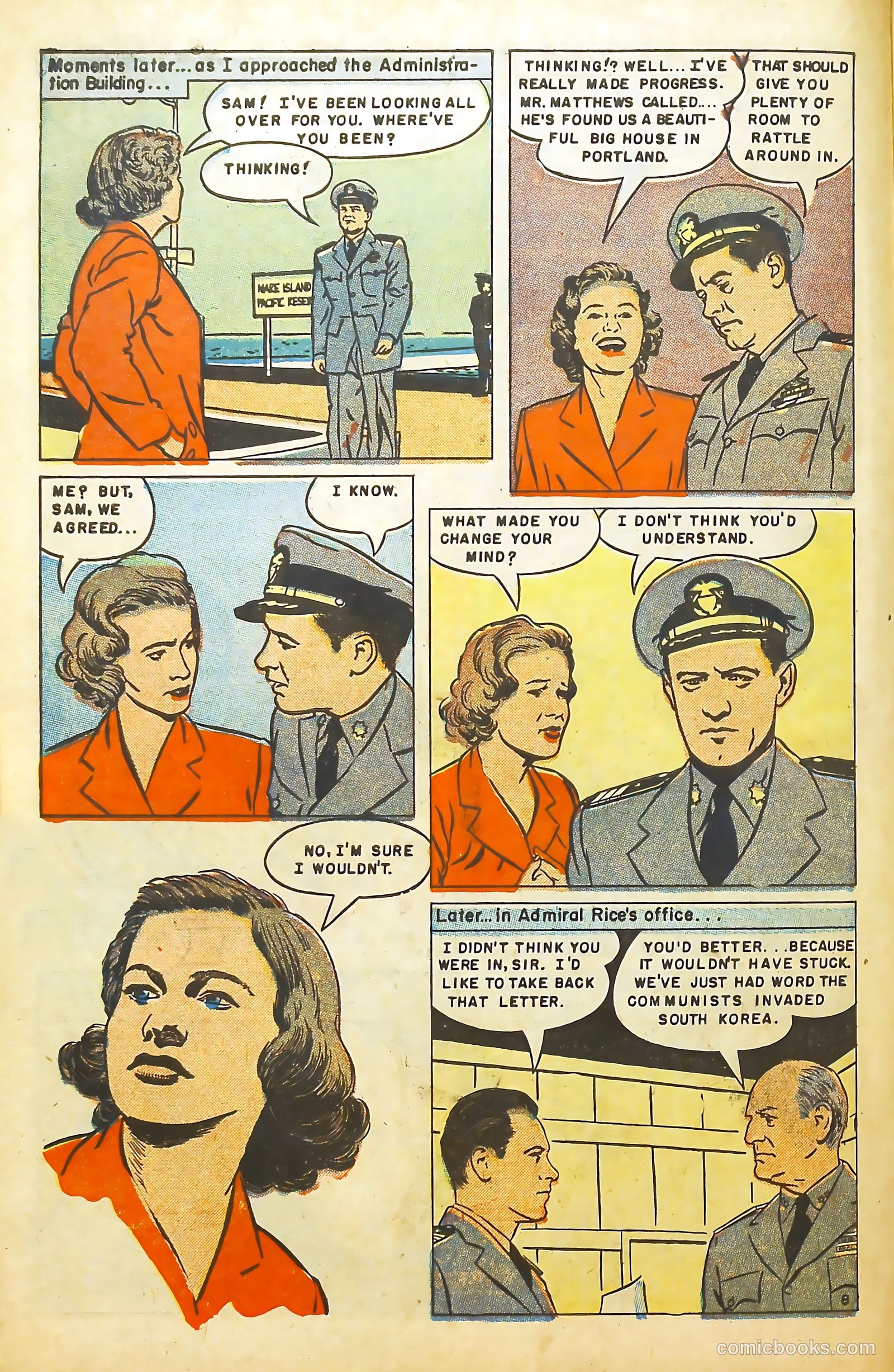 Movie Love #12 (1951) — page 11 of 37