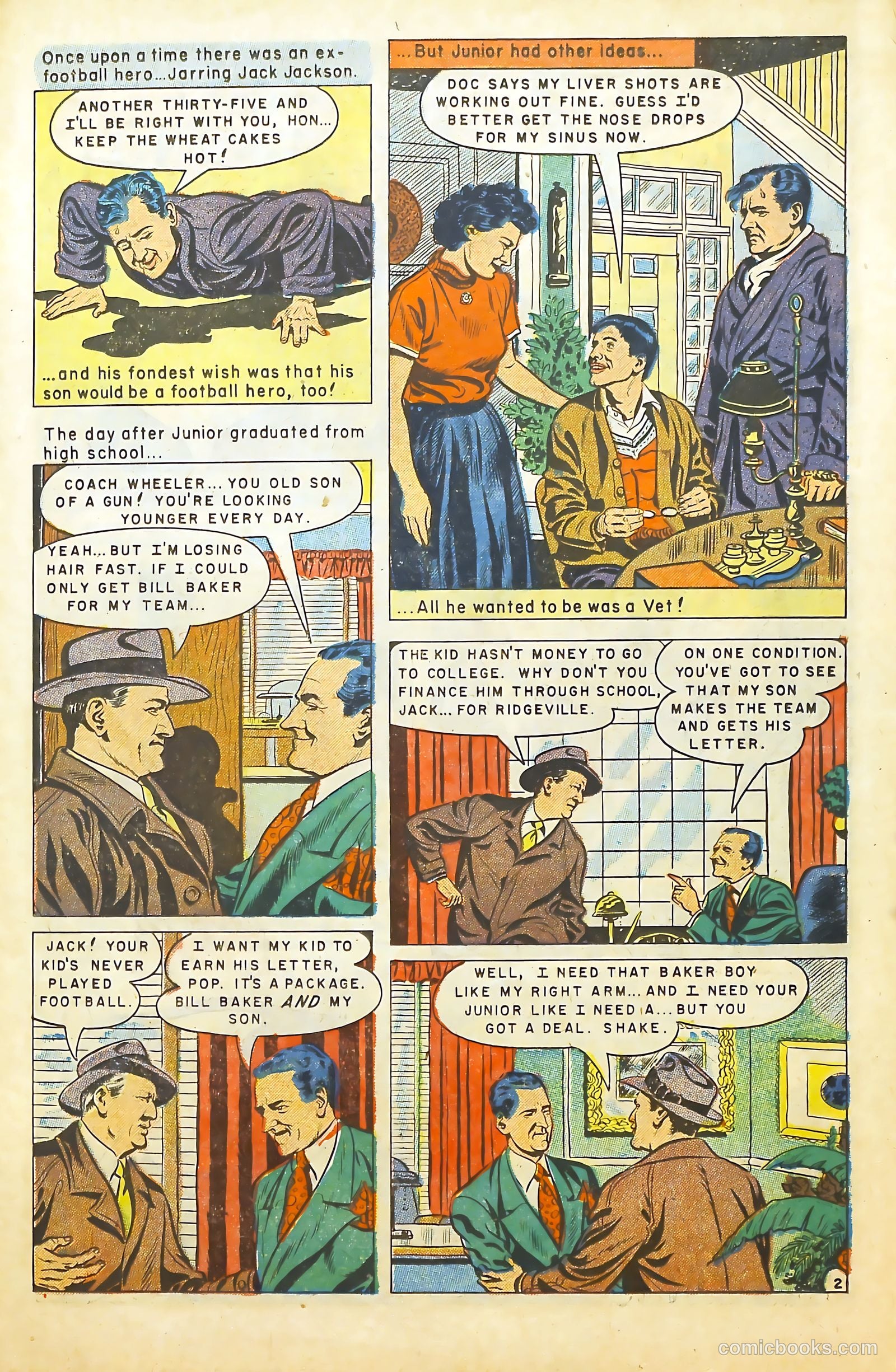 Movie Love #12 (1951) — page 24 of 37