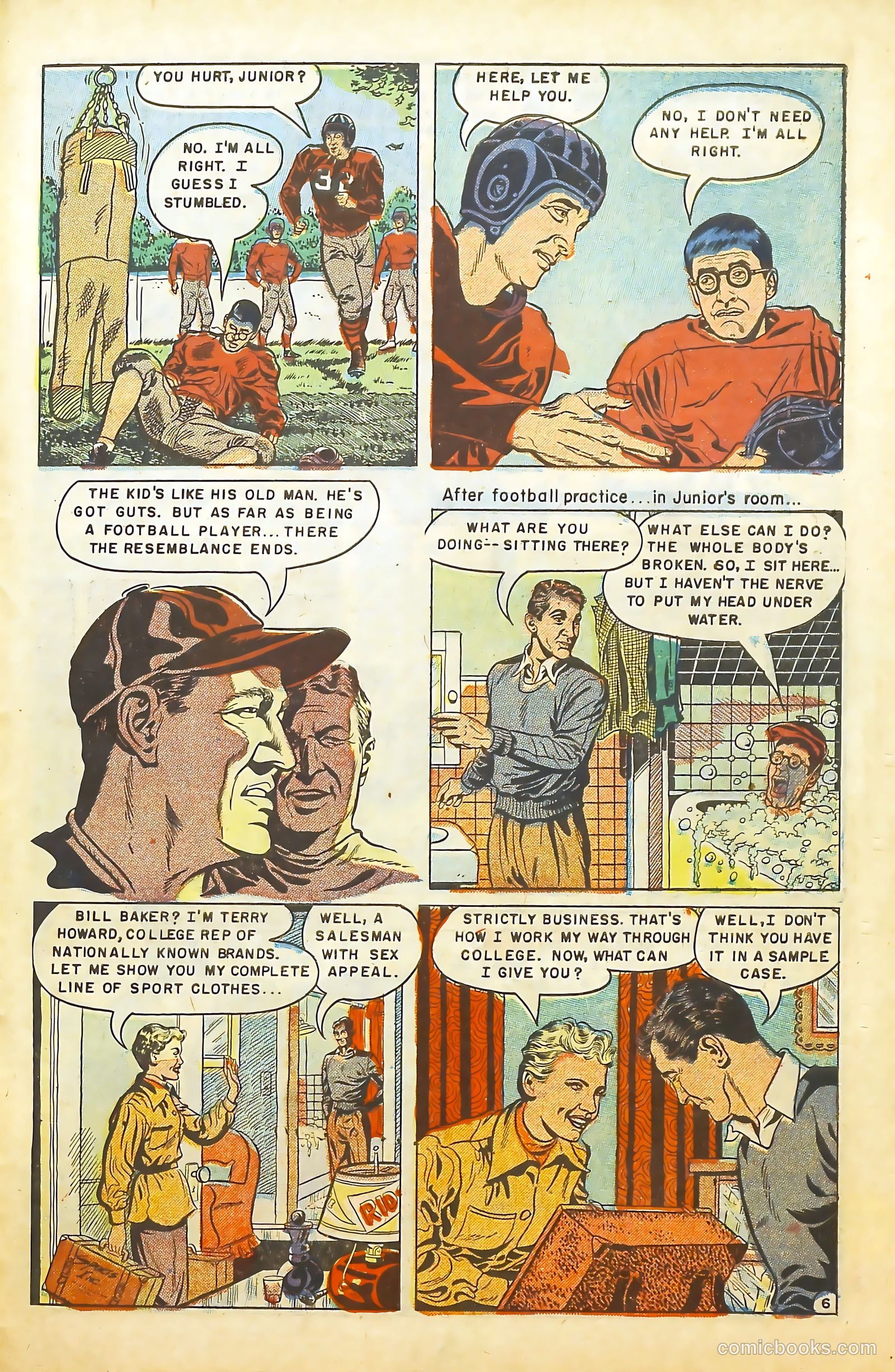 Movie Love #12 (1951) — page 28 of 37