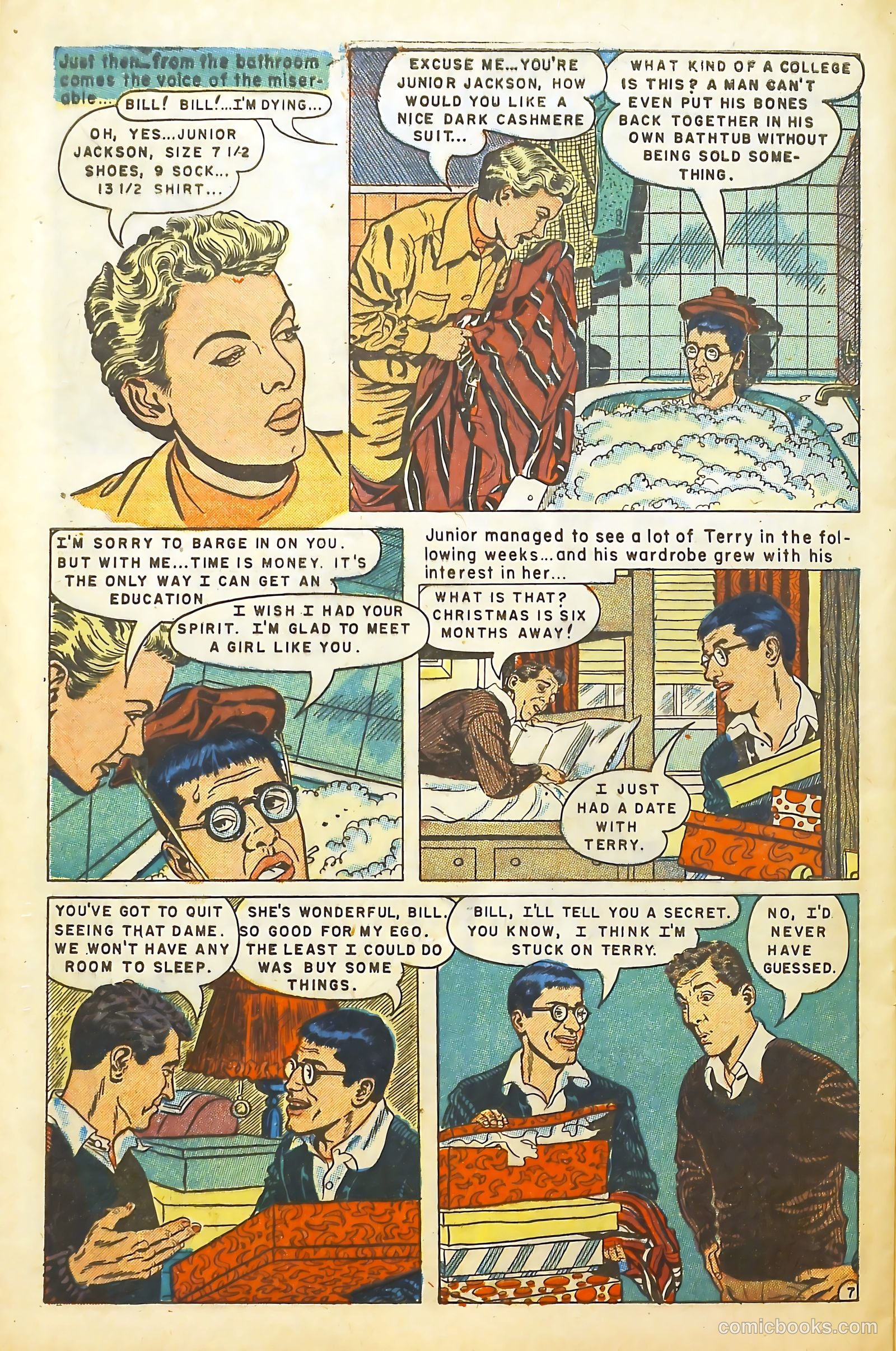 Movie Love #12 (1951) — page 29 of 37