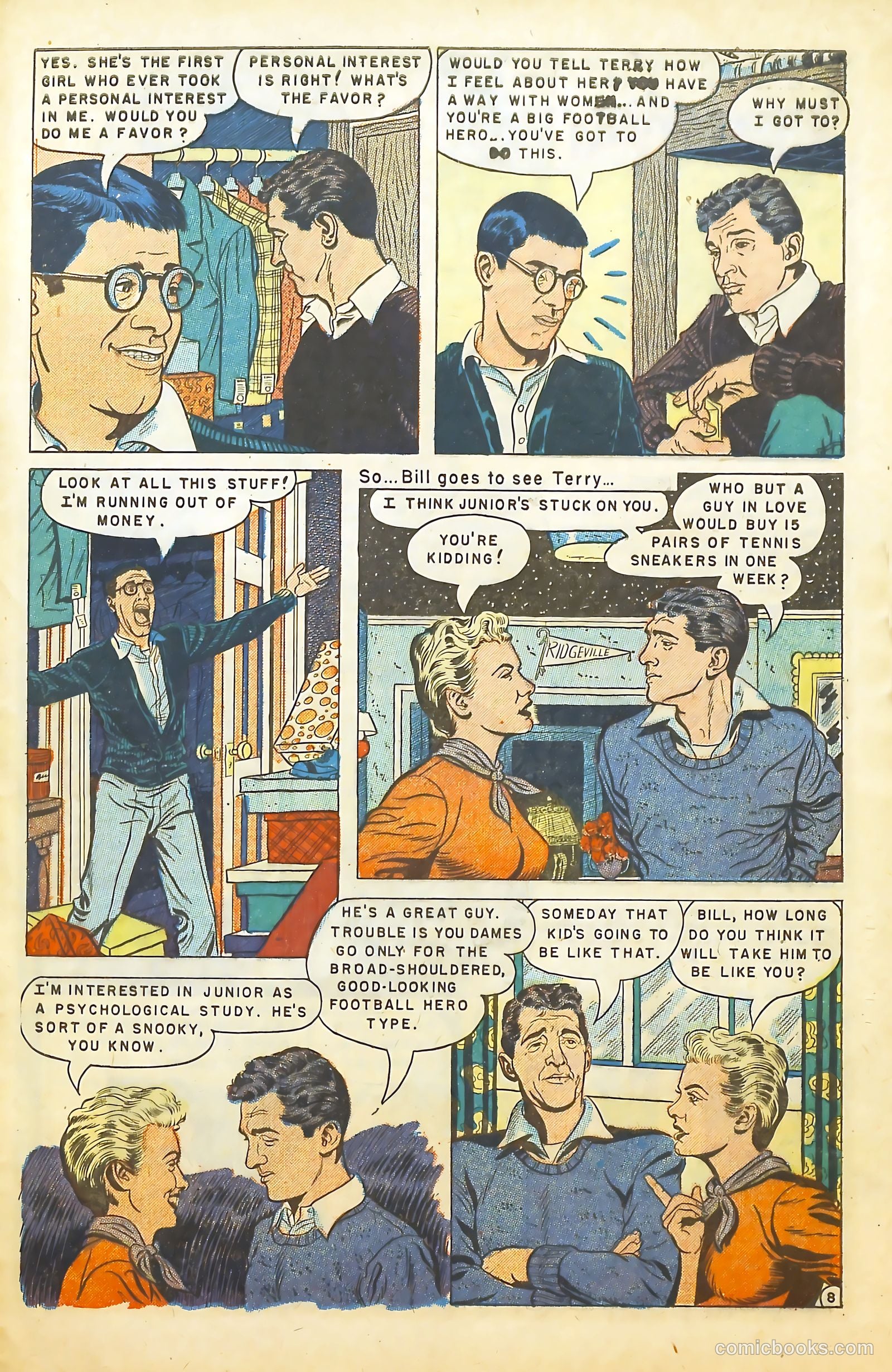 Movie Love #12 (1951) — page 30 of 37