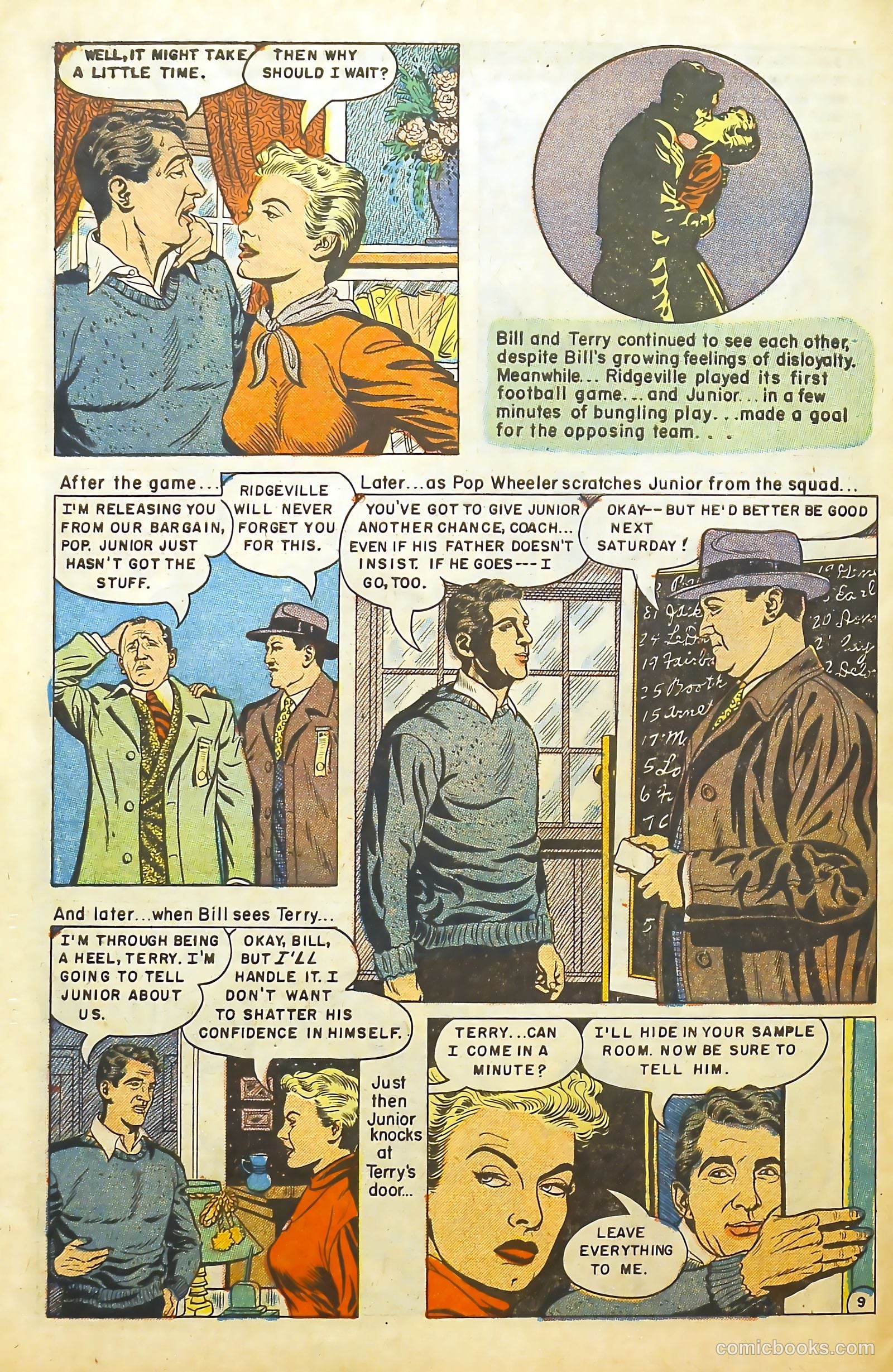 Movie Love #12 (1951) — page 31 of 37