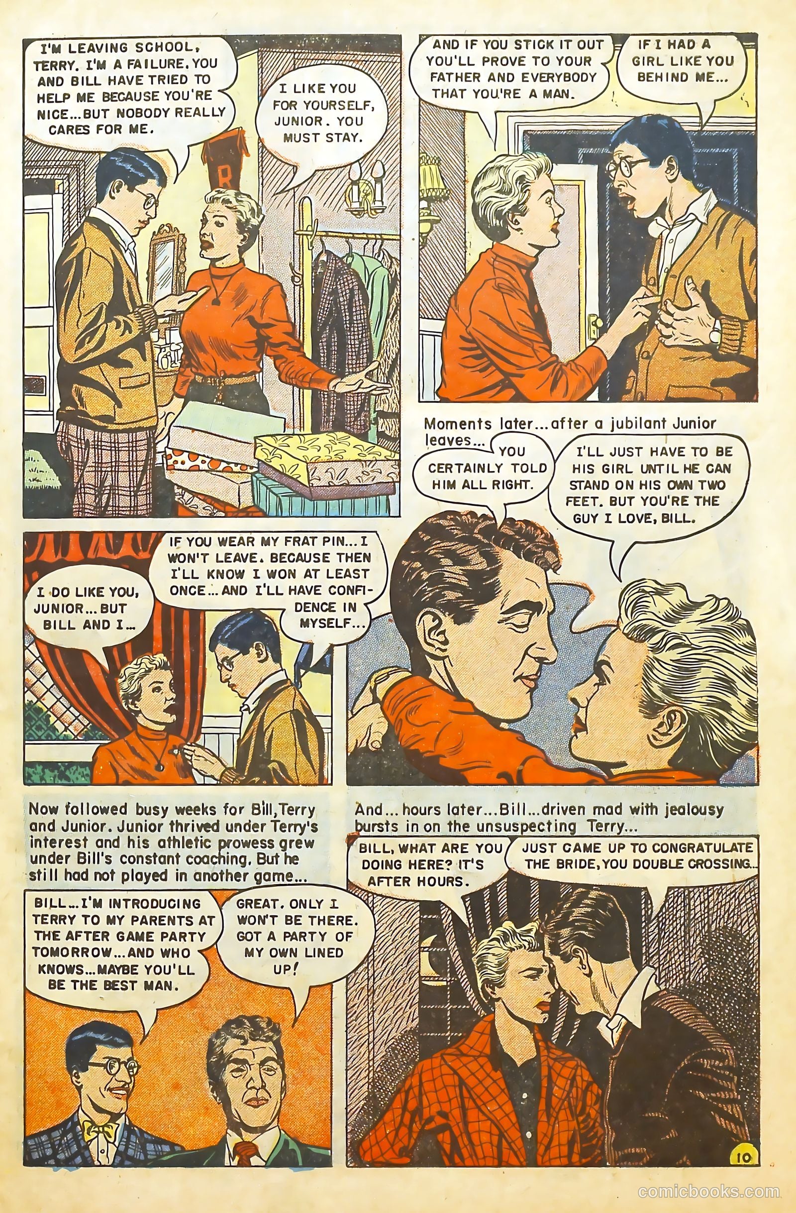 Movie Love #12 (1951) — page 32 of 37