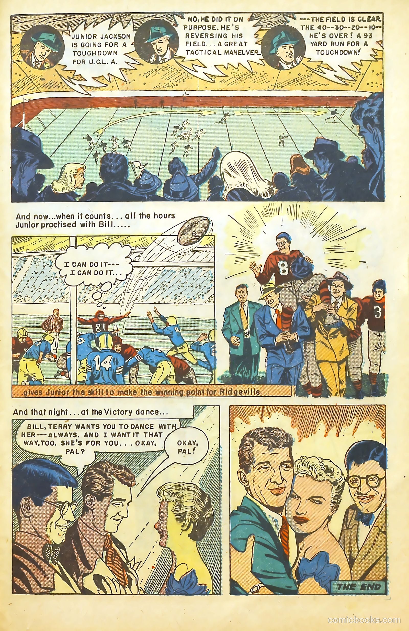 Movie Love #12 (1951) — page 34 of 37
