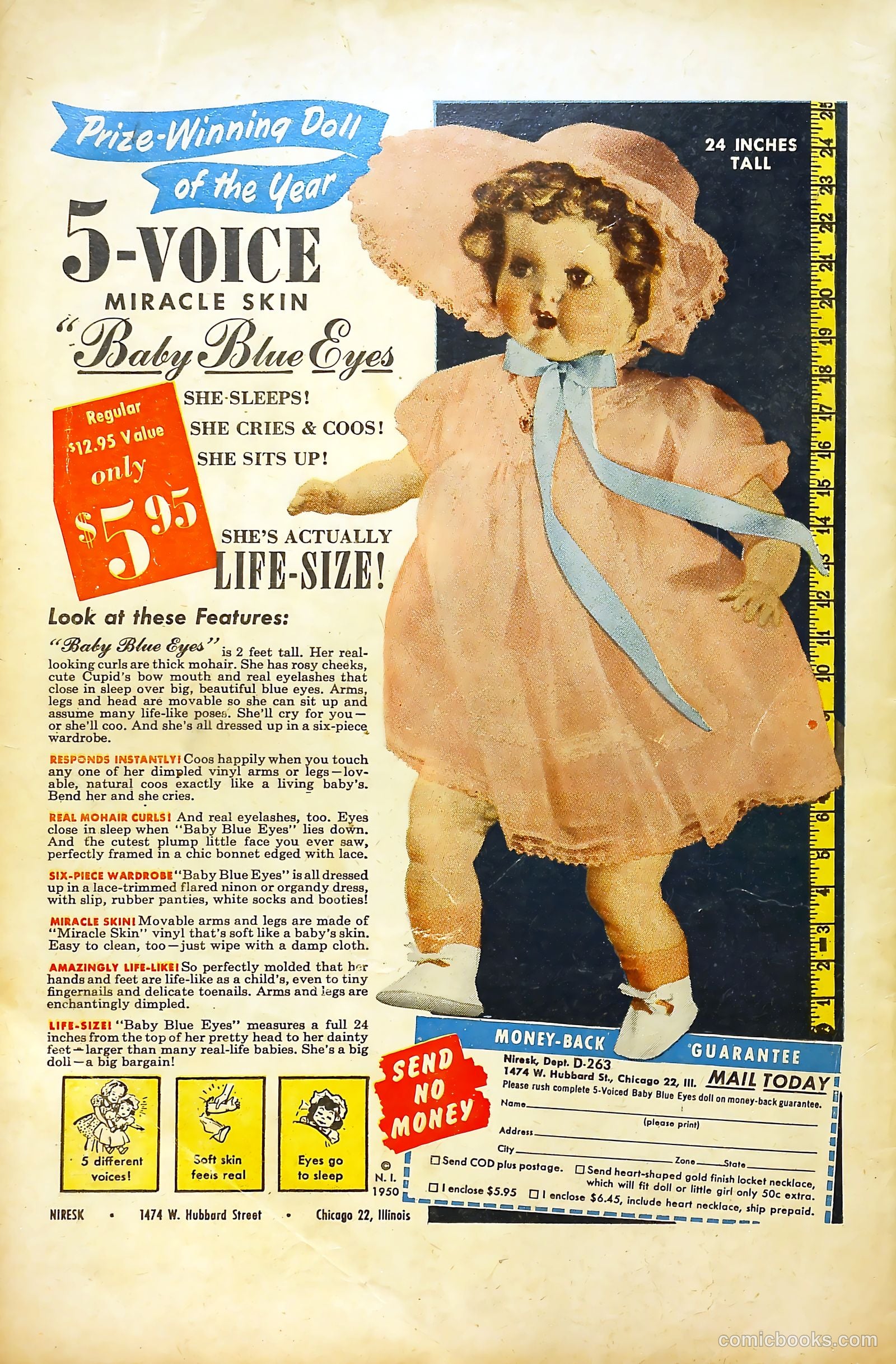 Movie Love #12 (1951) — page 37 of 37