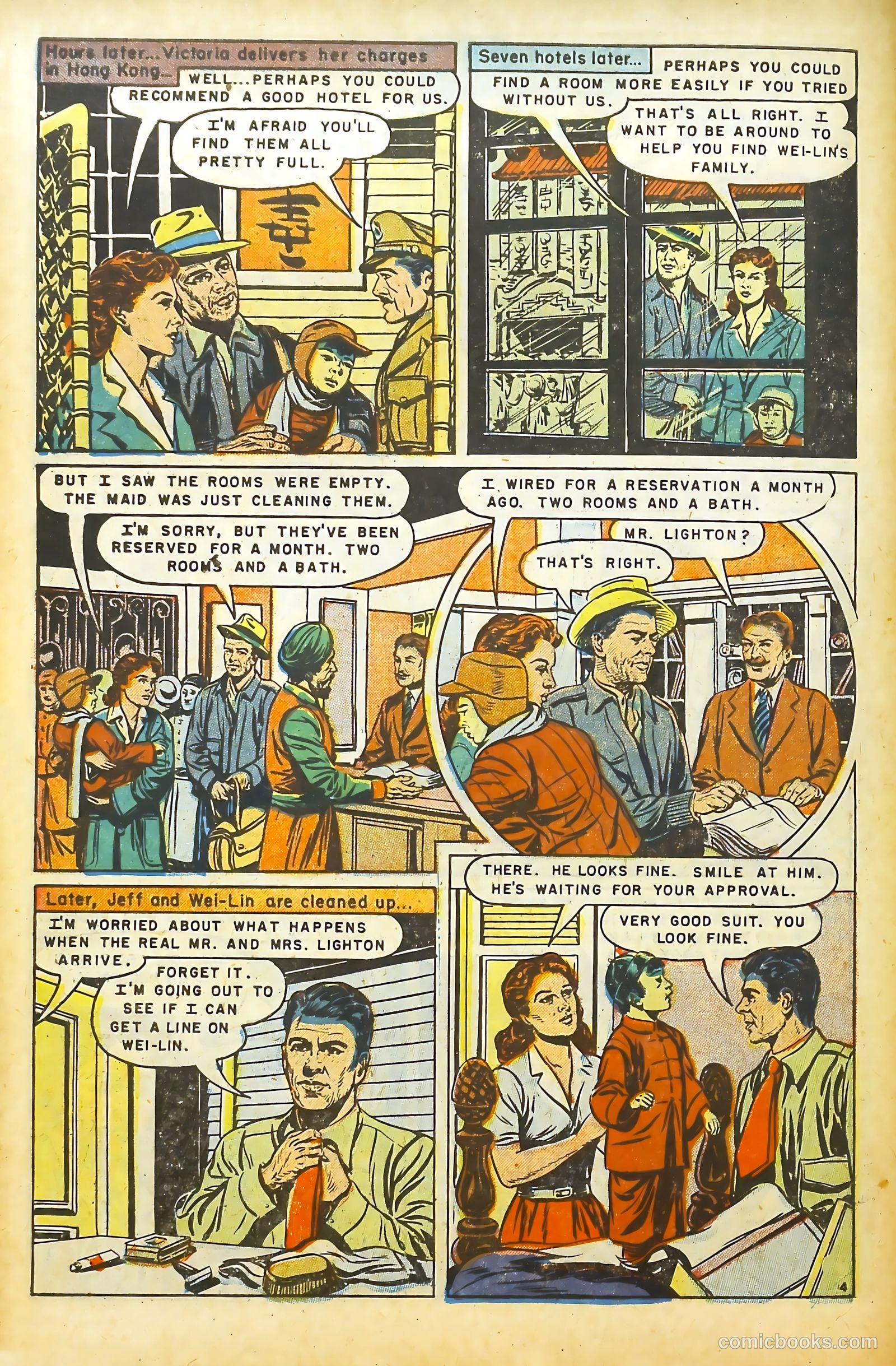 Movie Love #13 (1952) — page 7 of 37
