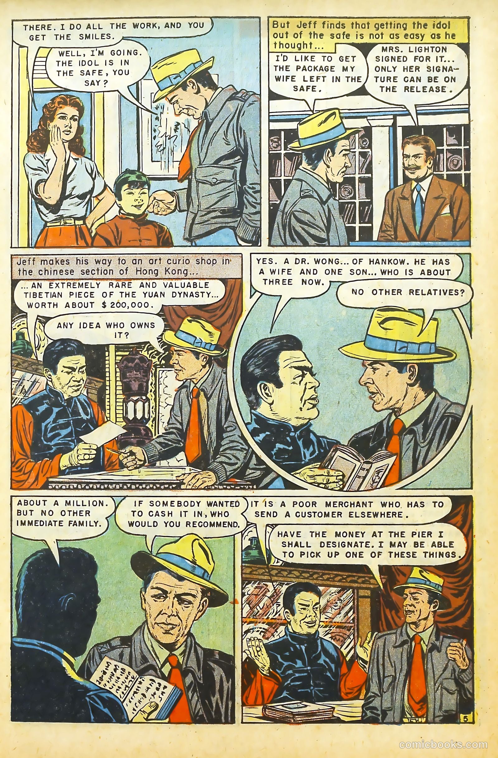 Movie Love #13 (1952) — page 8 of 37