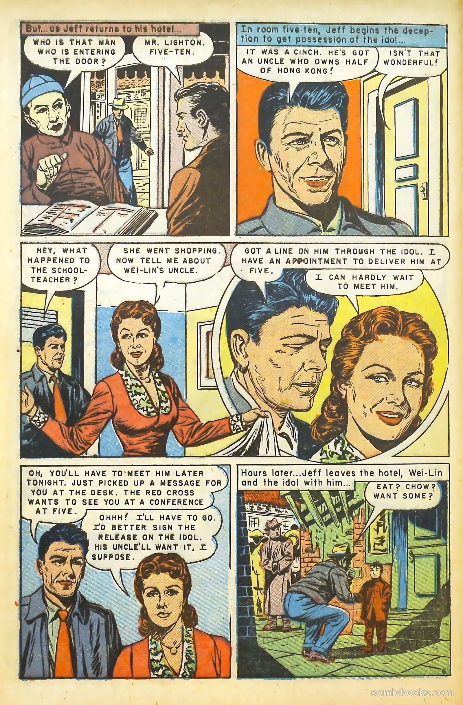 Movie Love #13 (1952) — page 9 of 37