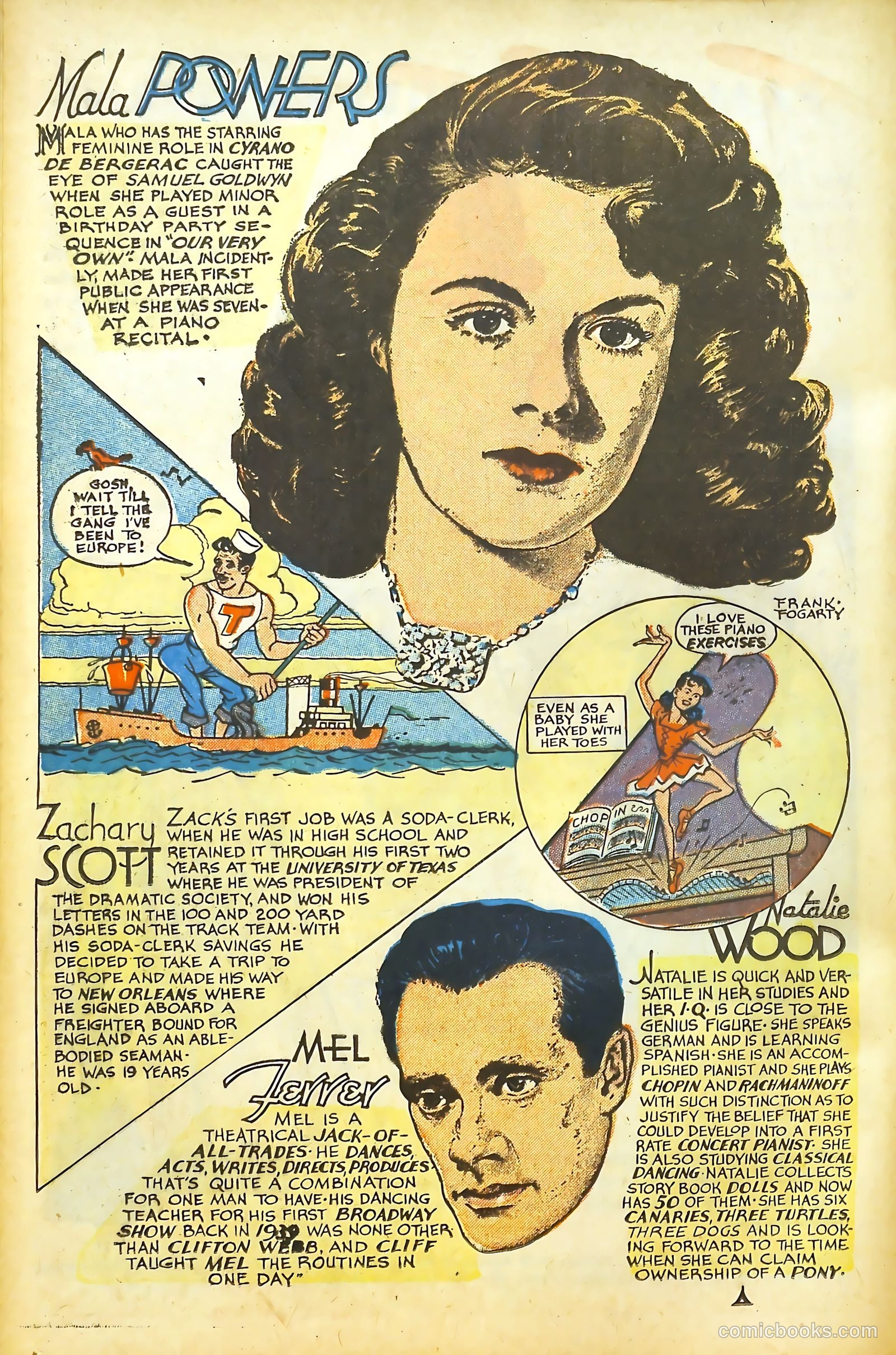 Movie Love #13 (1952) — page 21 of 37