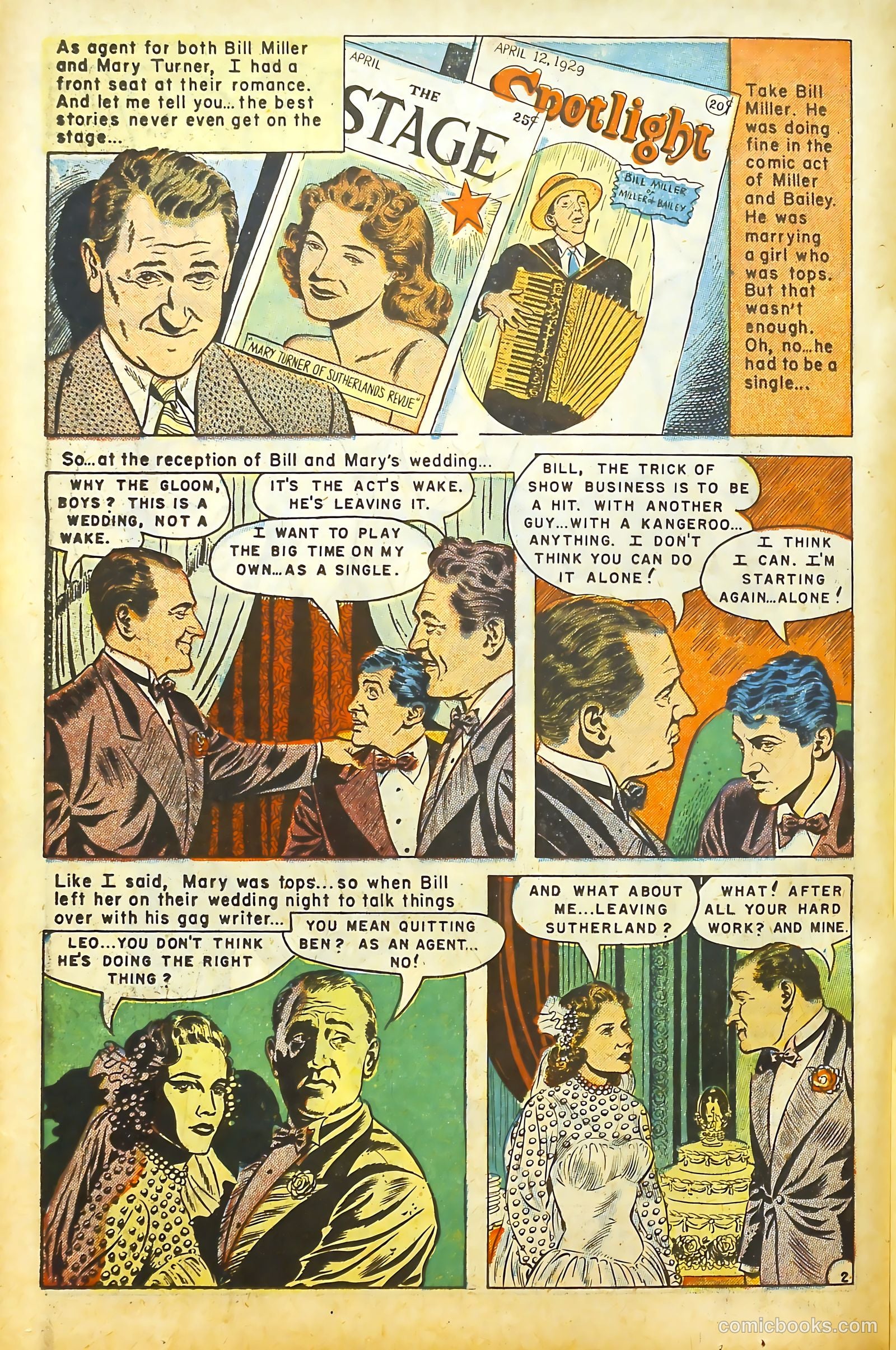 Movie Love #13 (1952) — page 23 of 37