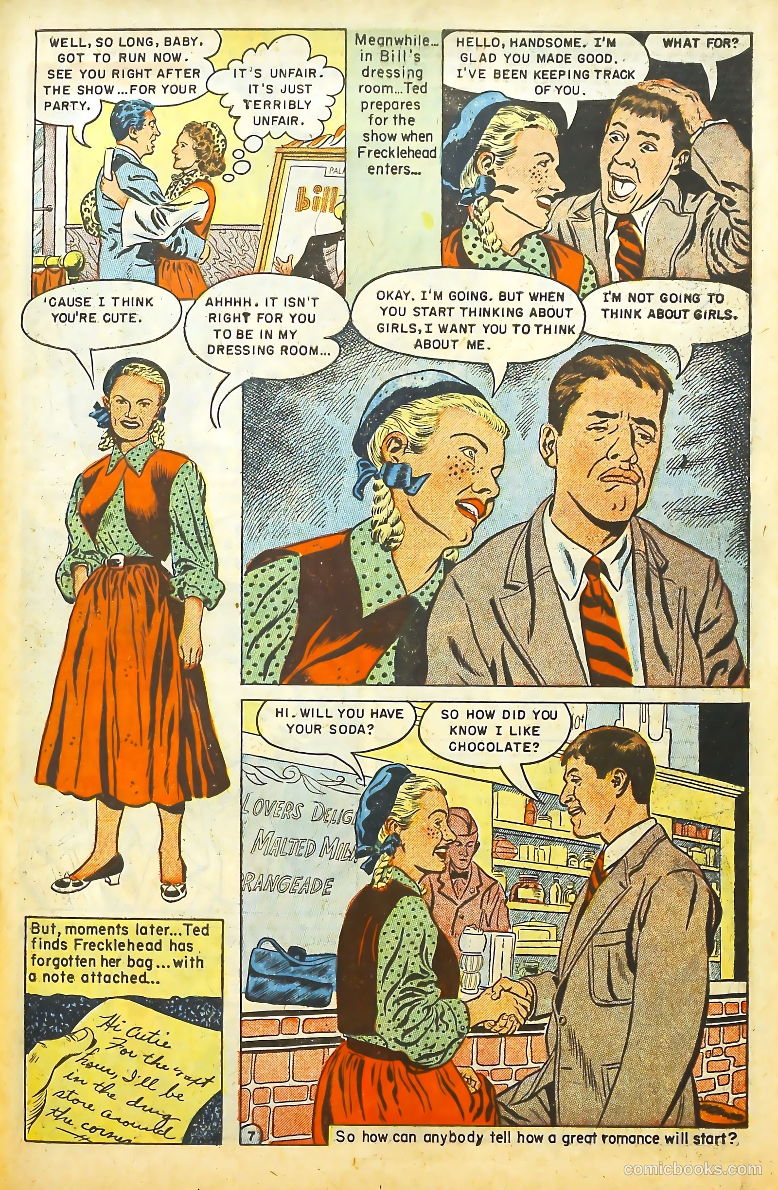 Movie Love #13 (1952) — page 28 of 37