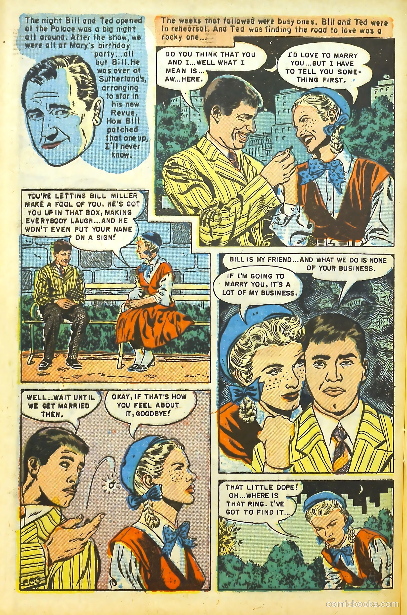 Movie Love #13 (1952) — page 29 of 37