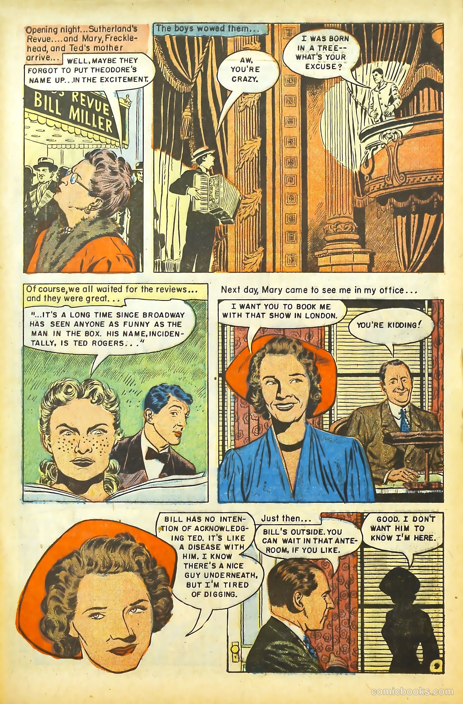 Movie Love #13 (1952) — page 30 of 37