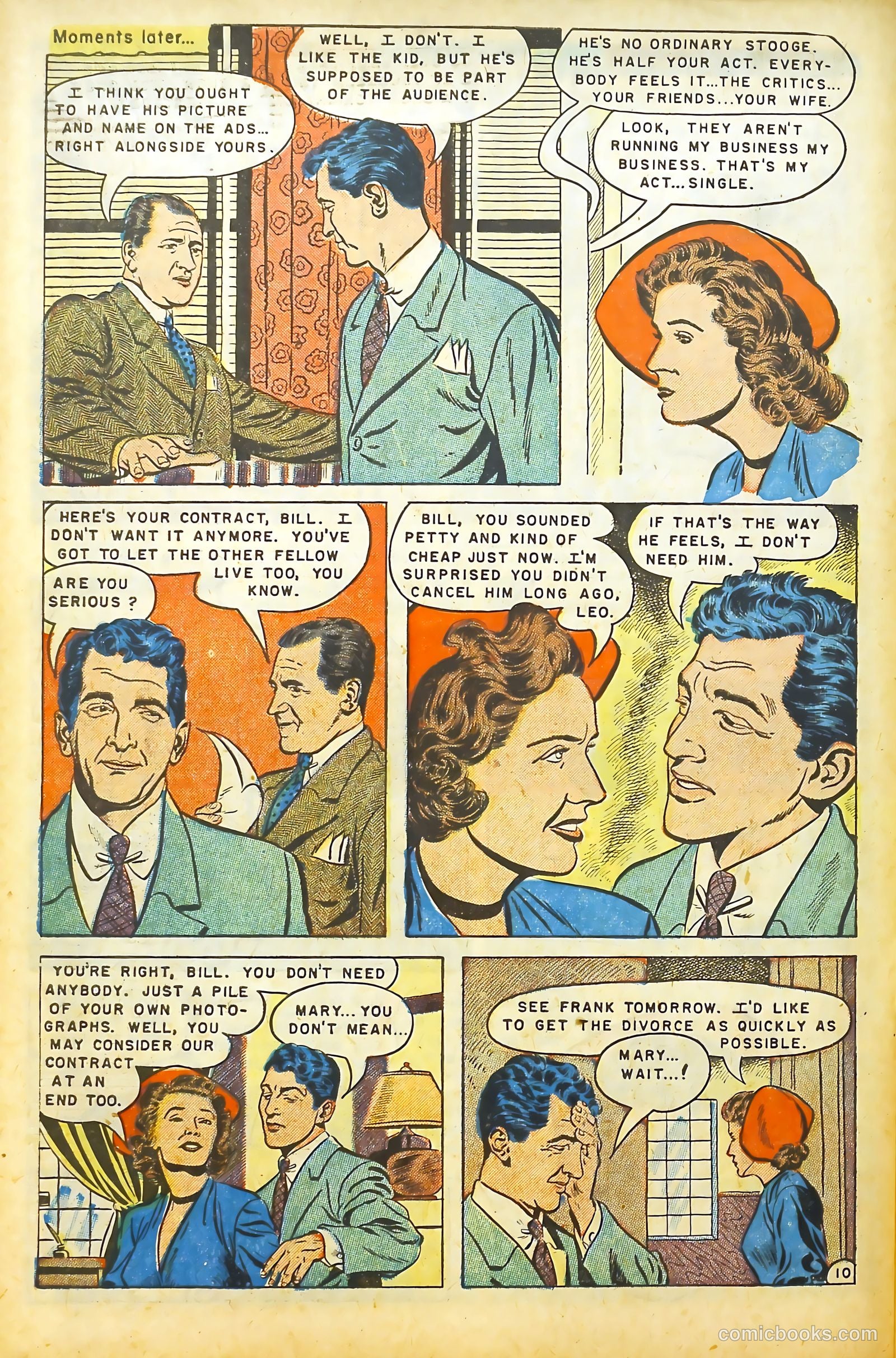 Movie Love #13 (1952) — page 31 of 37