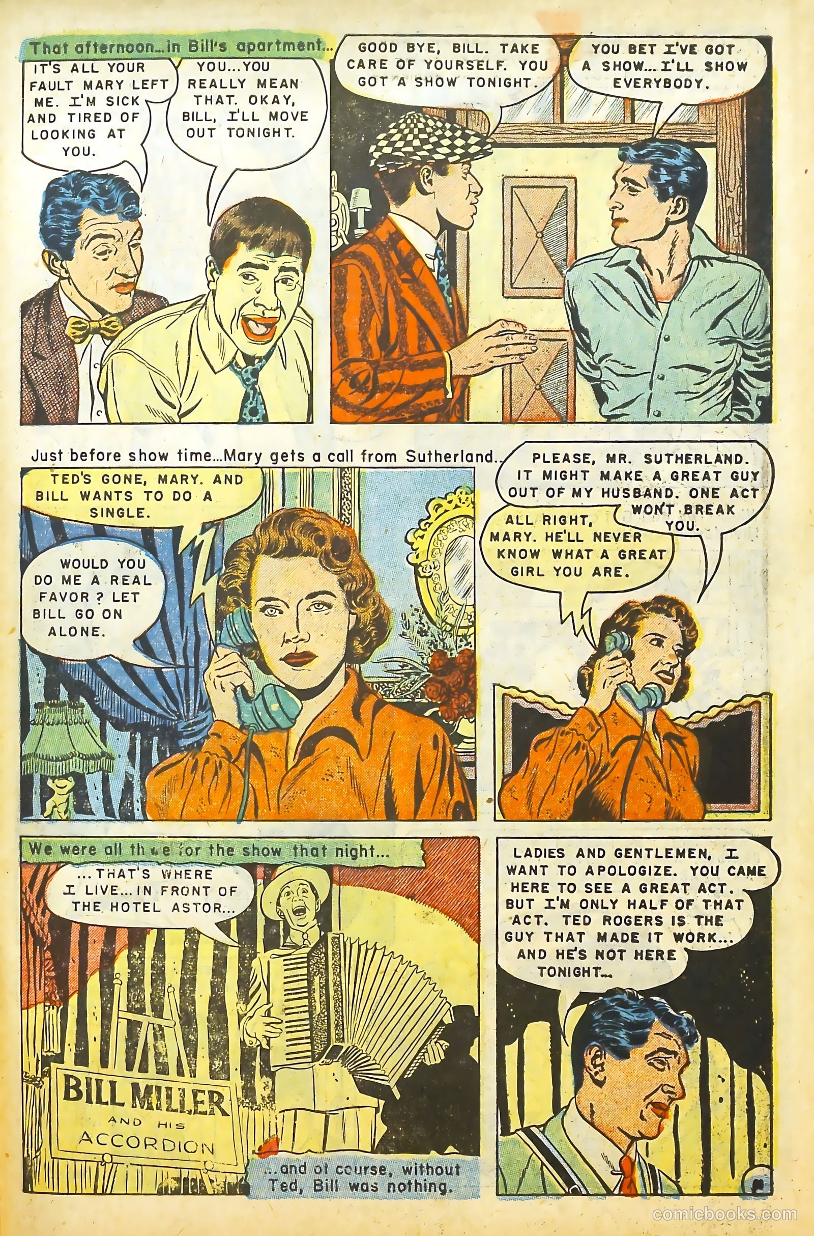 Movie Love #13 (1952) — page 32 of 37