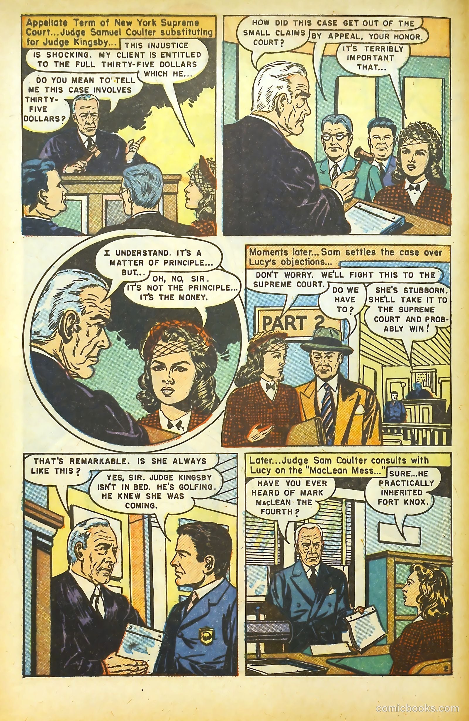Movie Love #14 (1952) — page 5 of 37