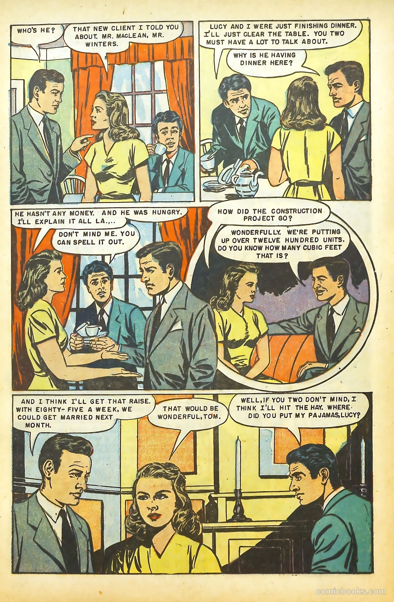 Movie Love #14 (1952) — page 10 of 37