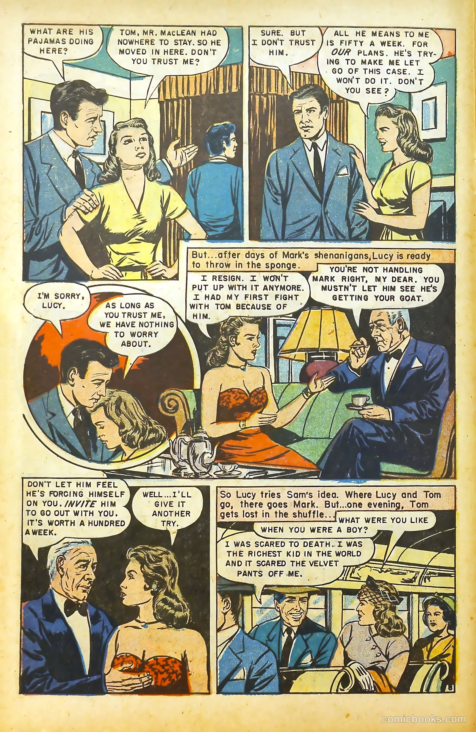 Movie Love #14 (1952) — page 11 of 37