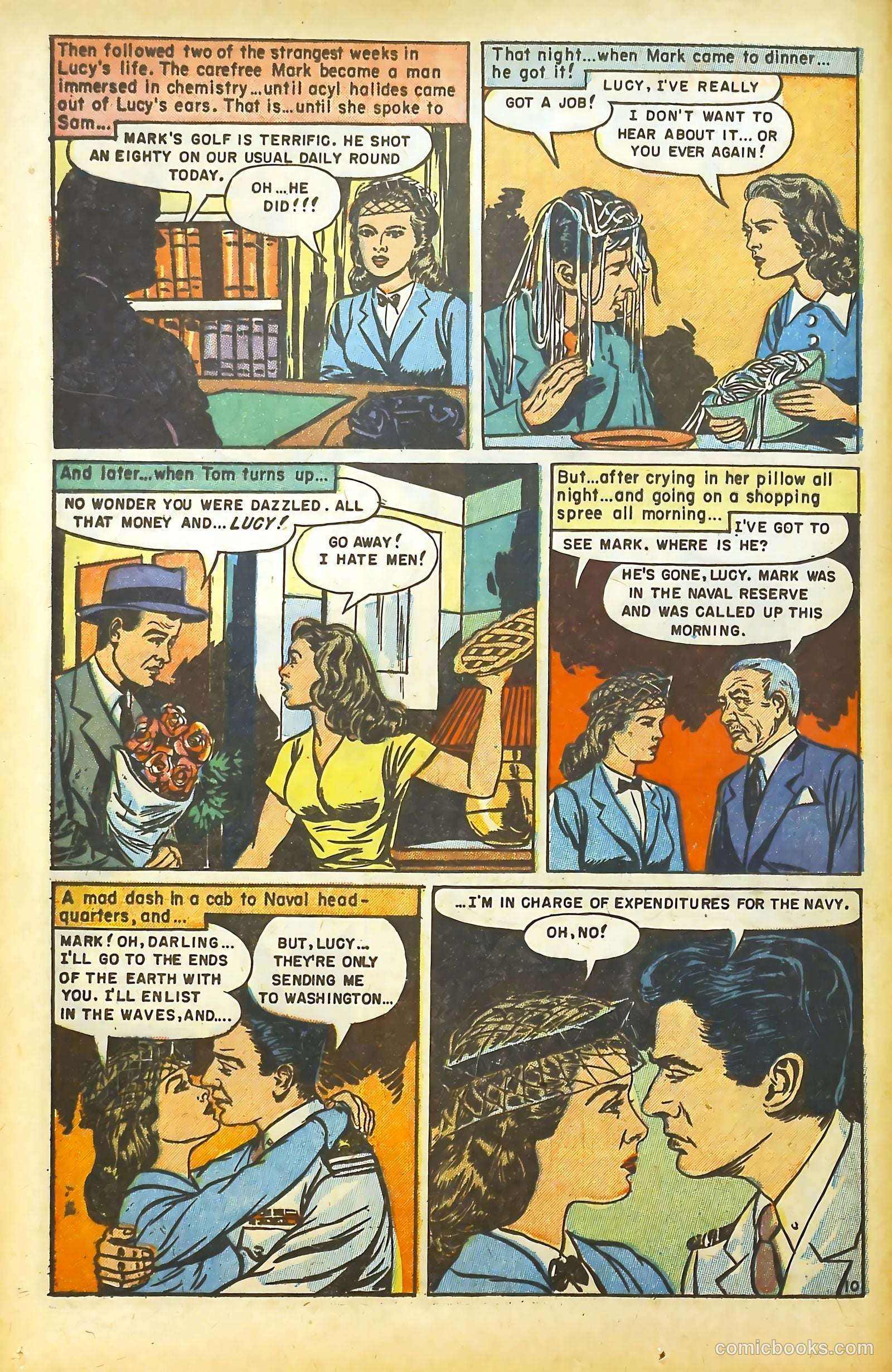 Movie Love #14 (1952) — page 13 of 37