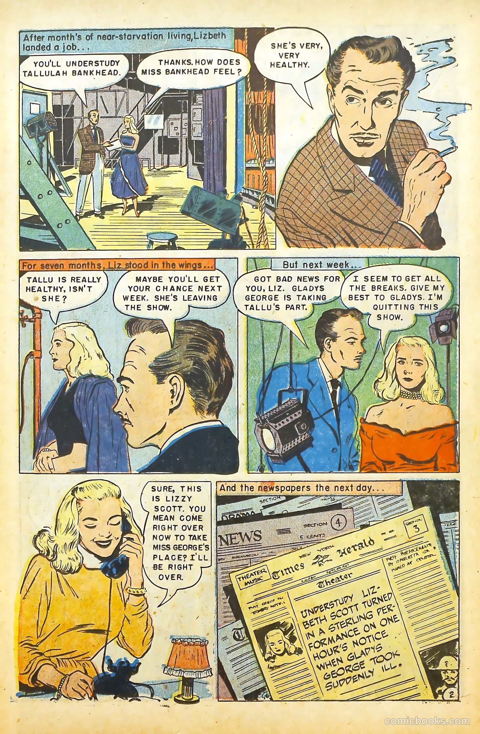 Movie Love #14 (1952) — page 16 of 37