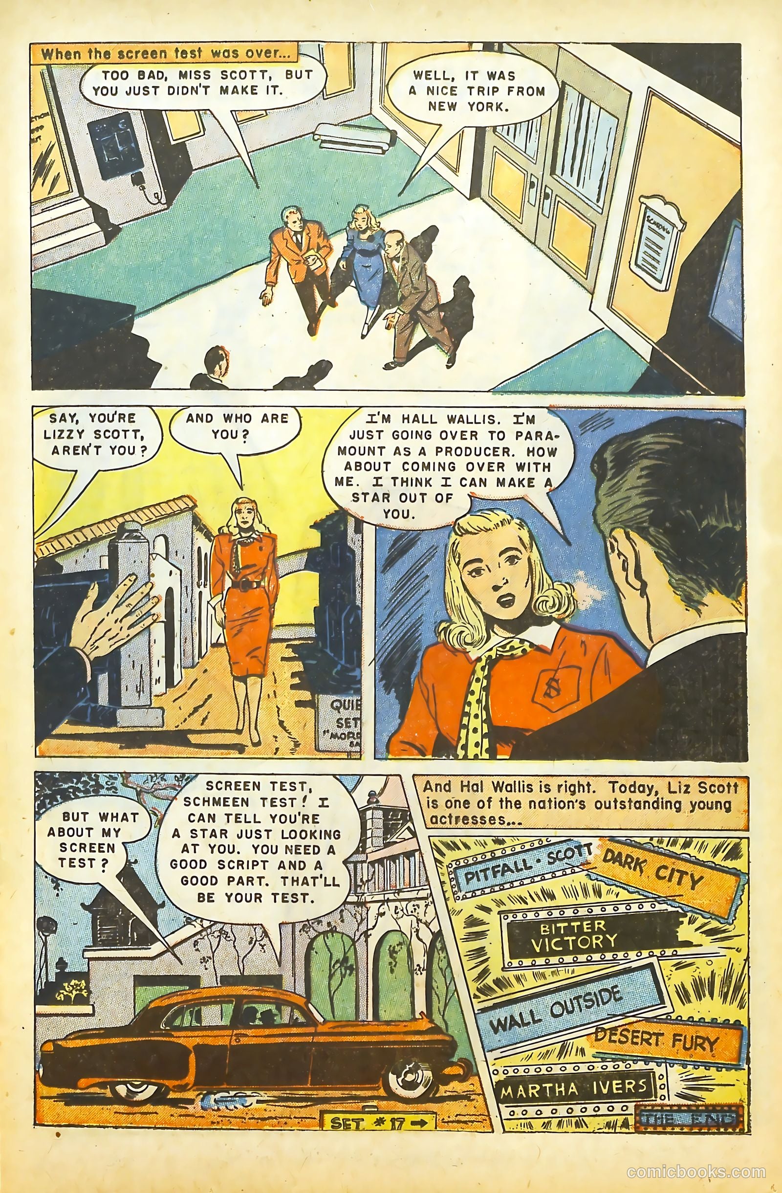 Movie Love #14 (1952) — page 18 of 37