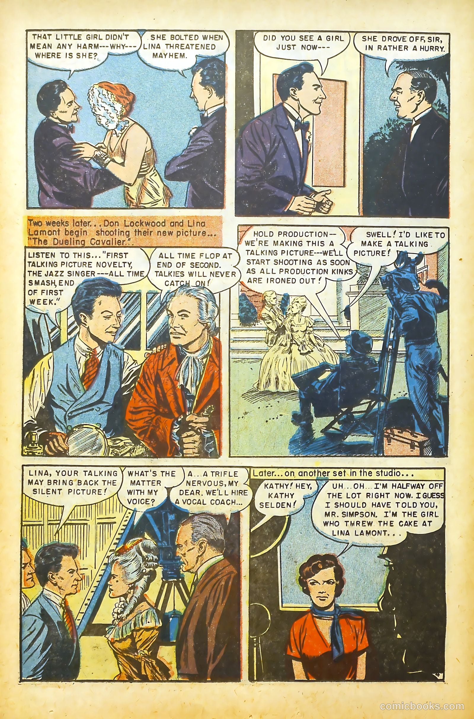 Movie Love #14 (1952) — page 23 of 37