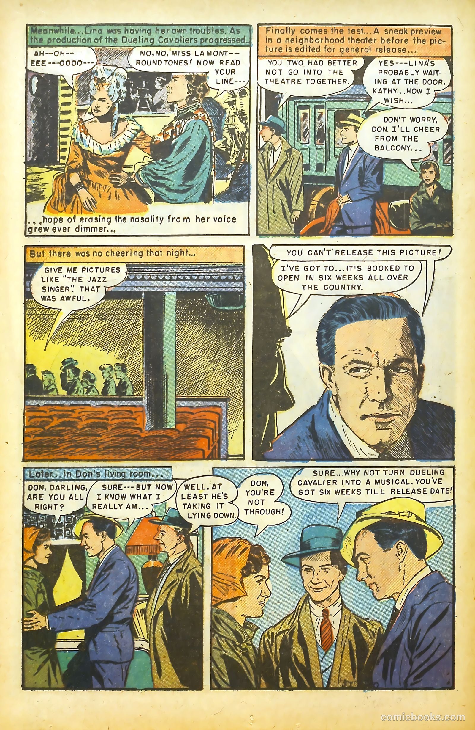 Movie Love #14 (1952) — page 25 of 37